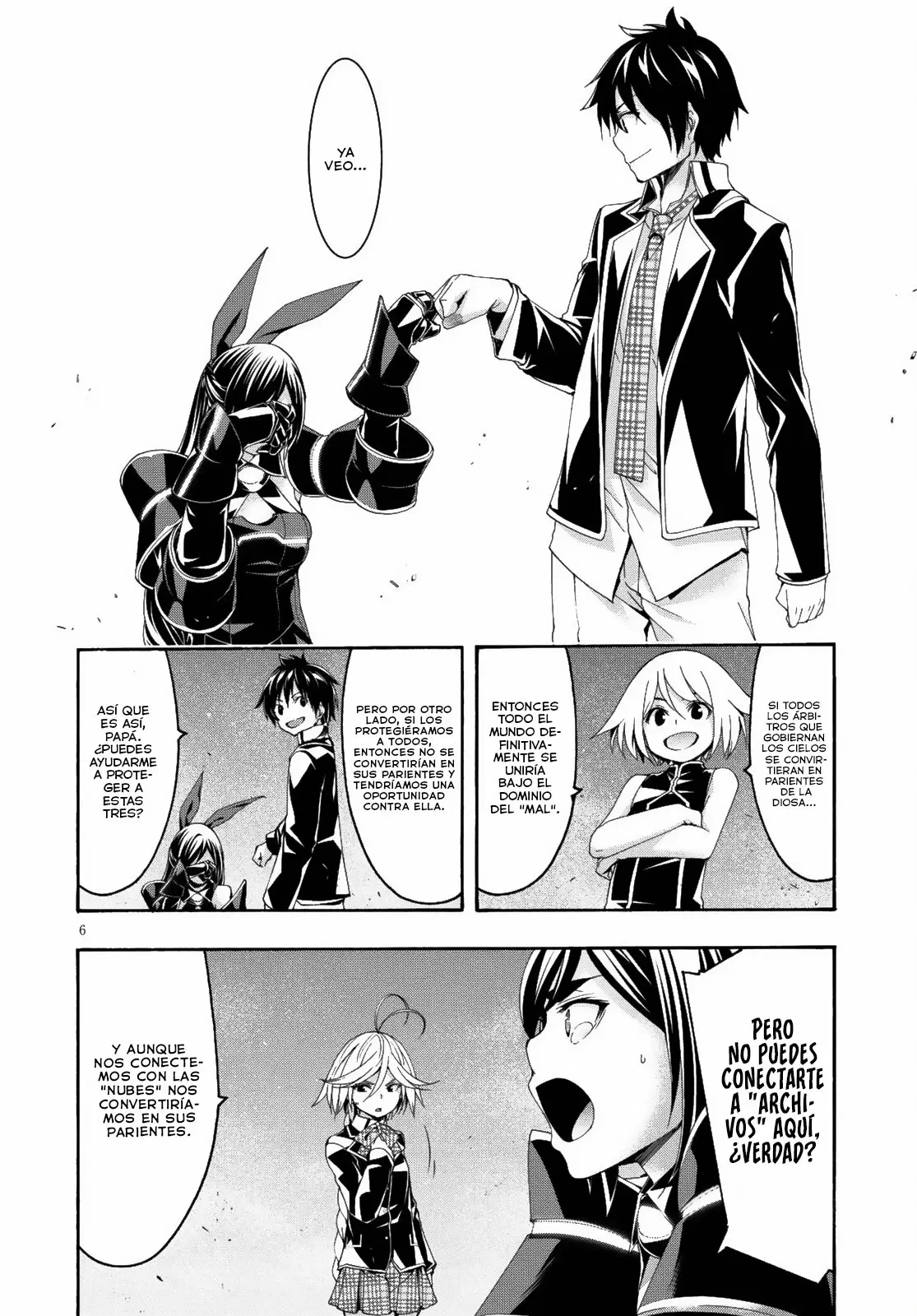 Trinity Seven capítulo 124, página 7