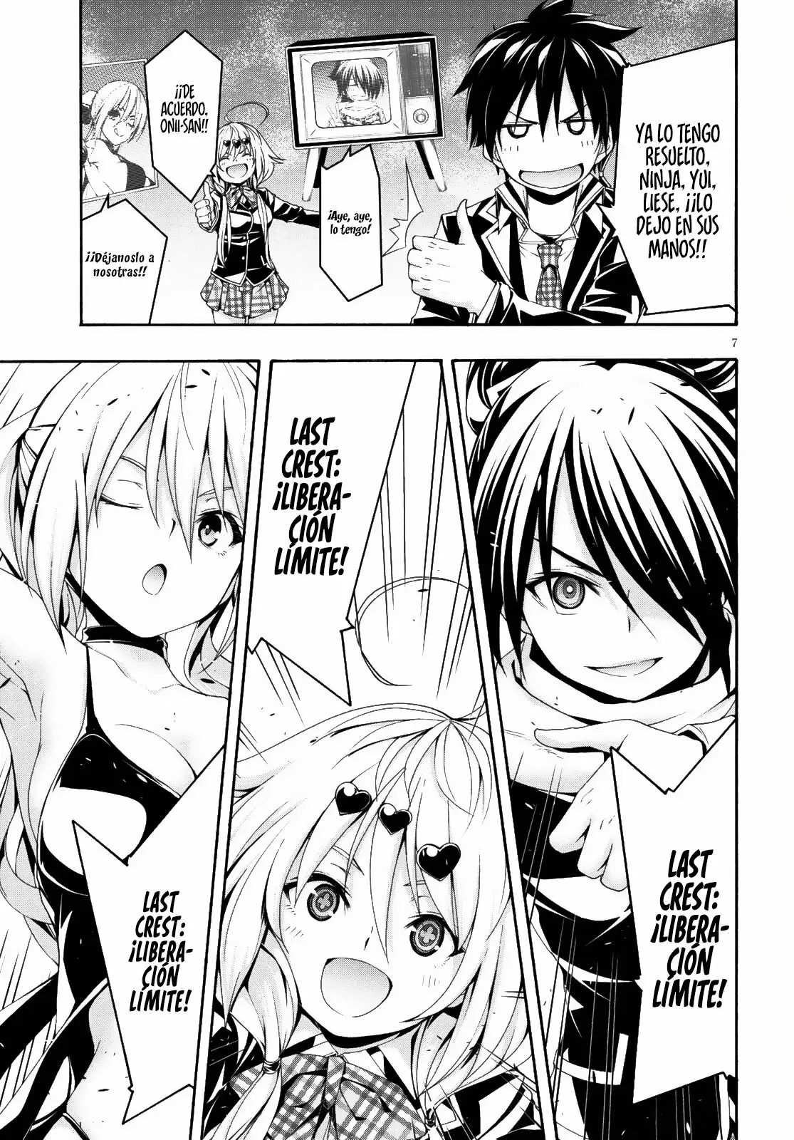 Trinity Seven capítulo 124, página 8