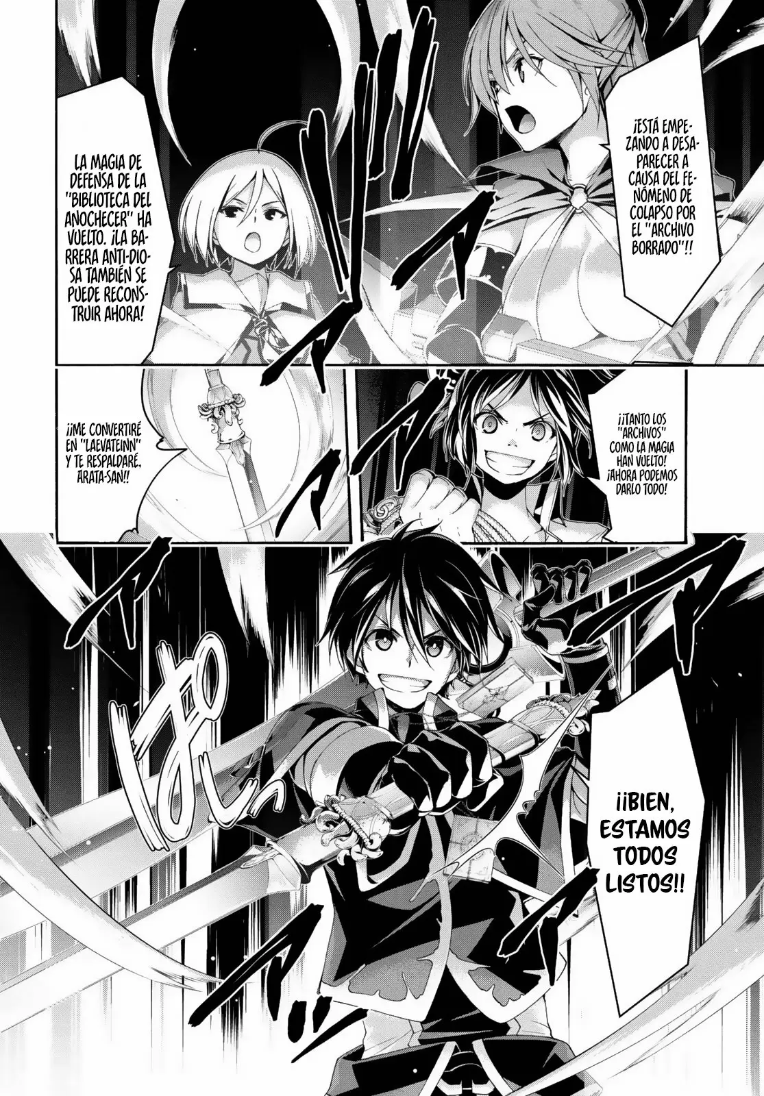 Trinity Seven capítulo 124, página 11