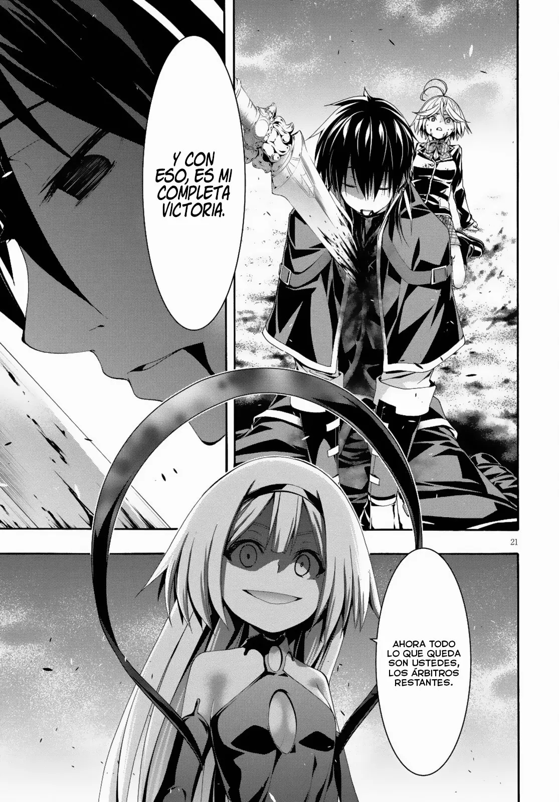 Trinity Seven capítulo 124, página 21