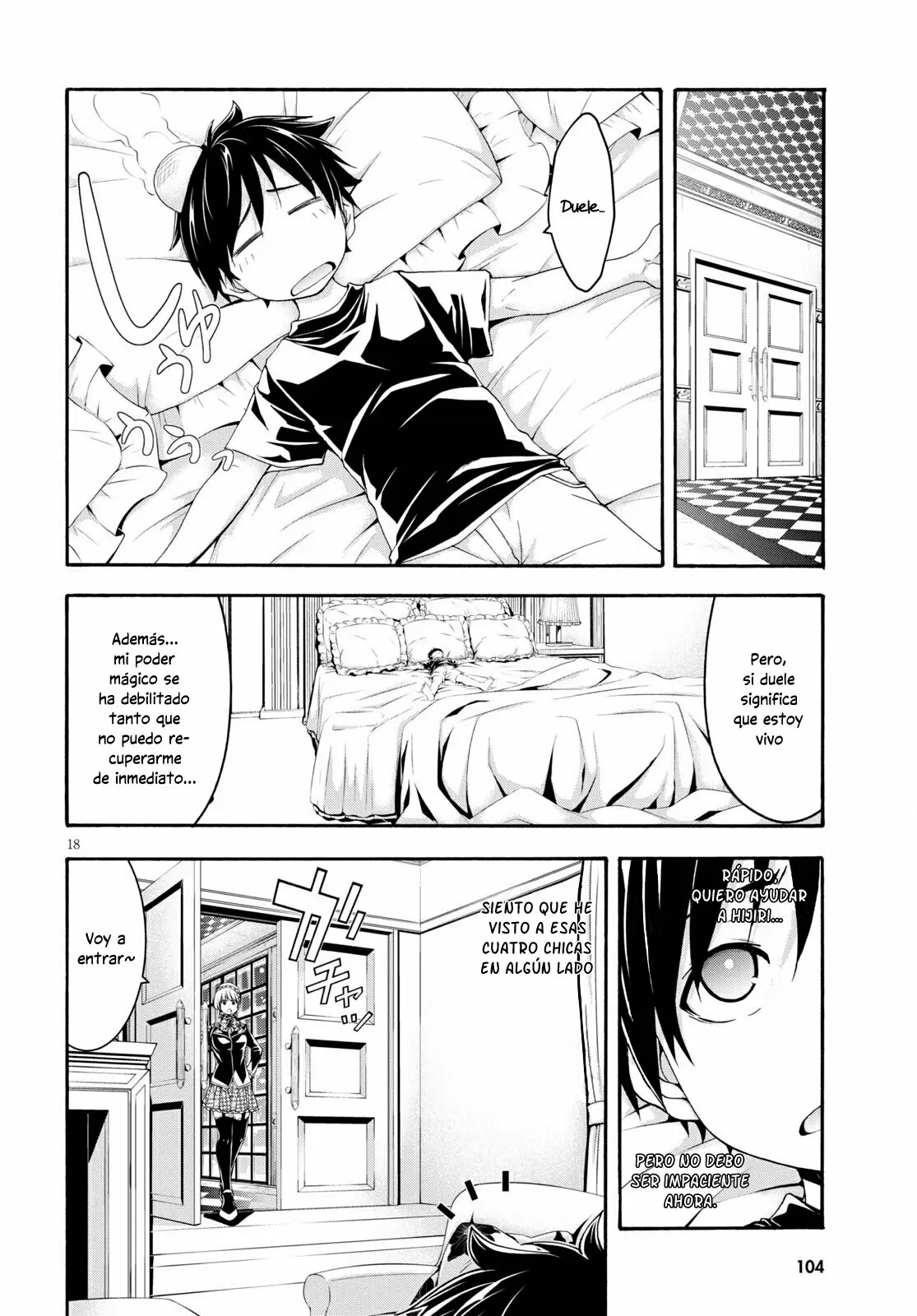 Trinity Seven capítulo 126, página 18