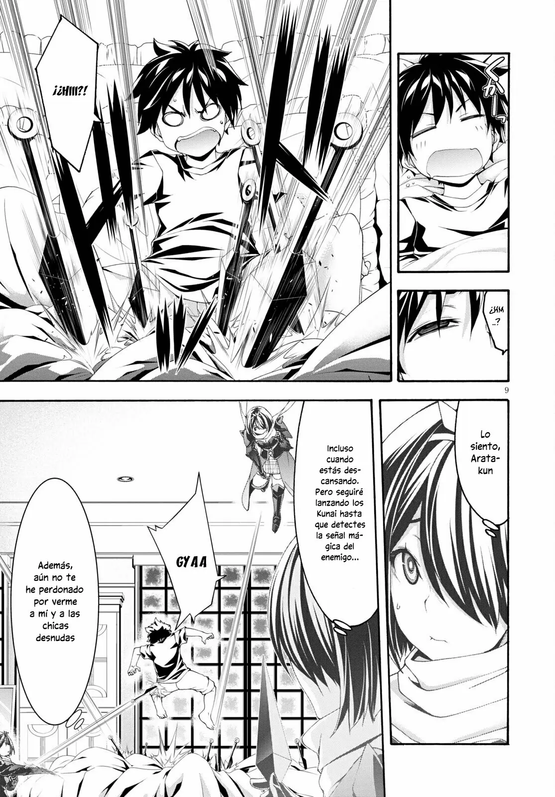 Trinity Seven capítulo 127, página 10