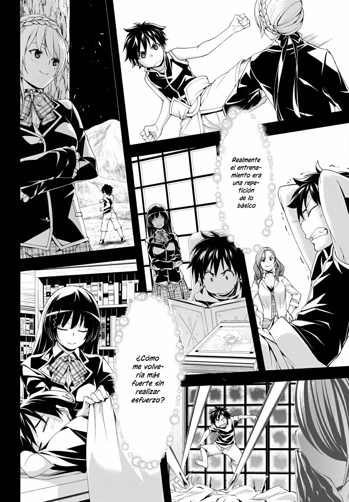 Trinity Seven capítulo 127, página 15