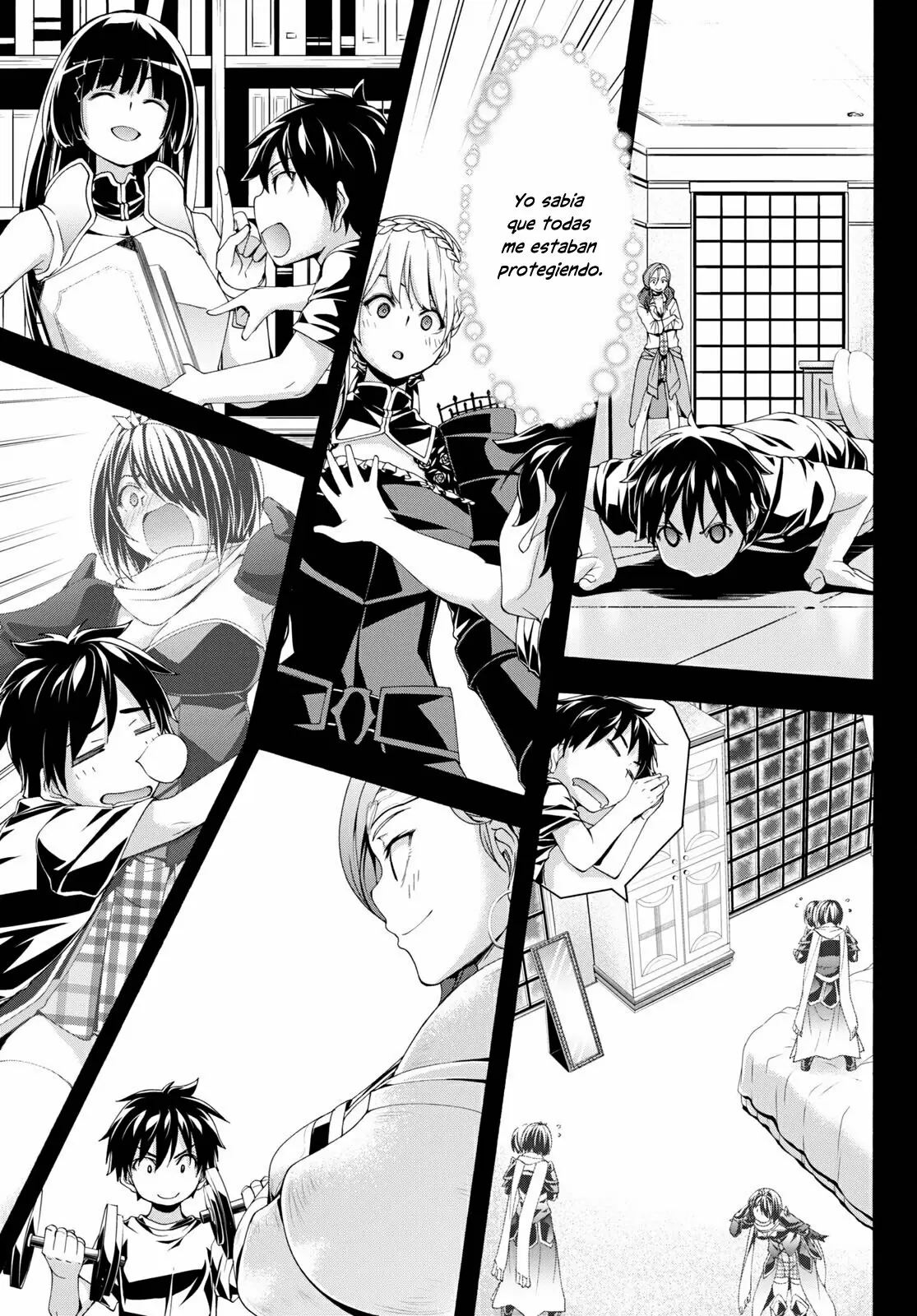 Trinity Seven capítulo 127, página 16