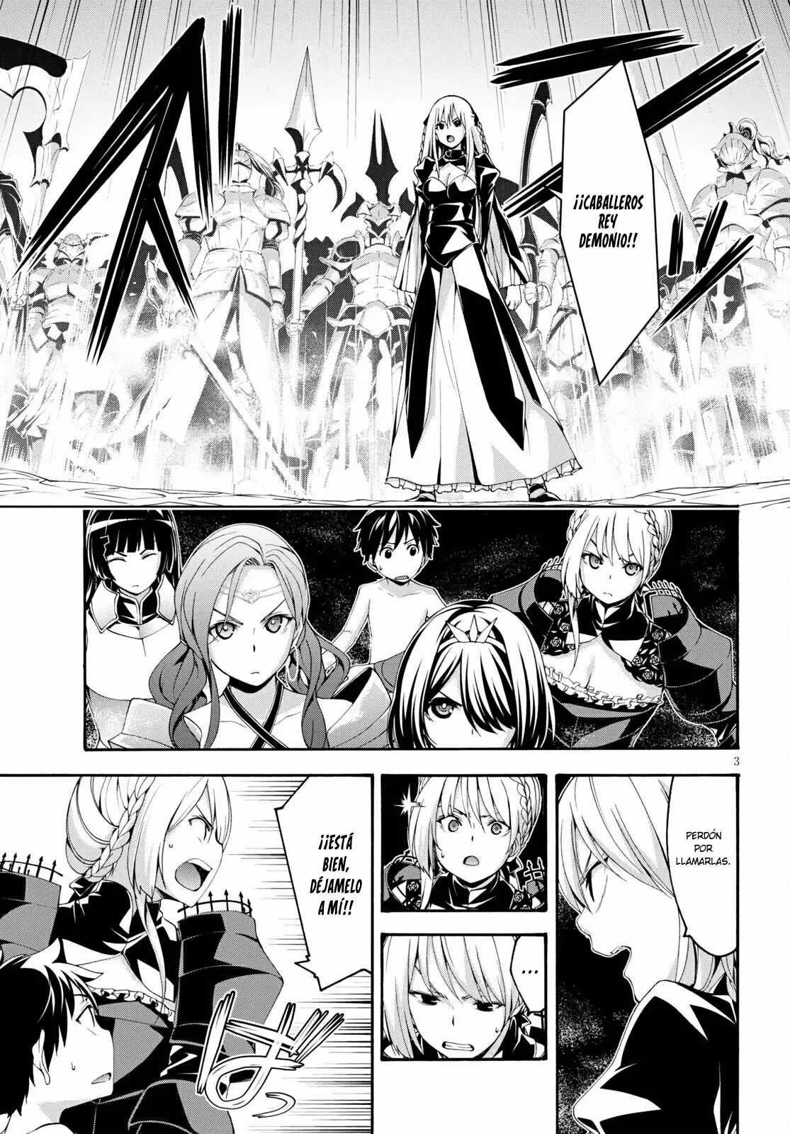 Trinity Seven capítulo 128, página 3