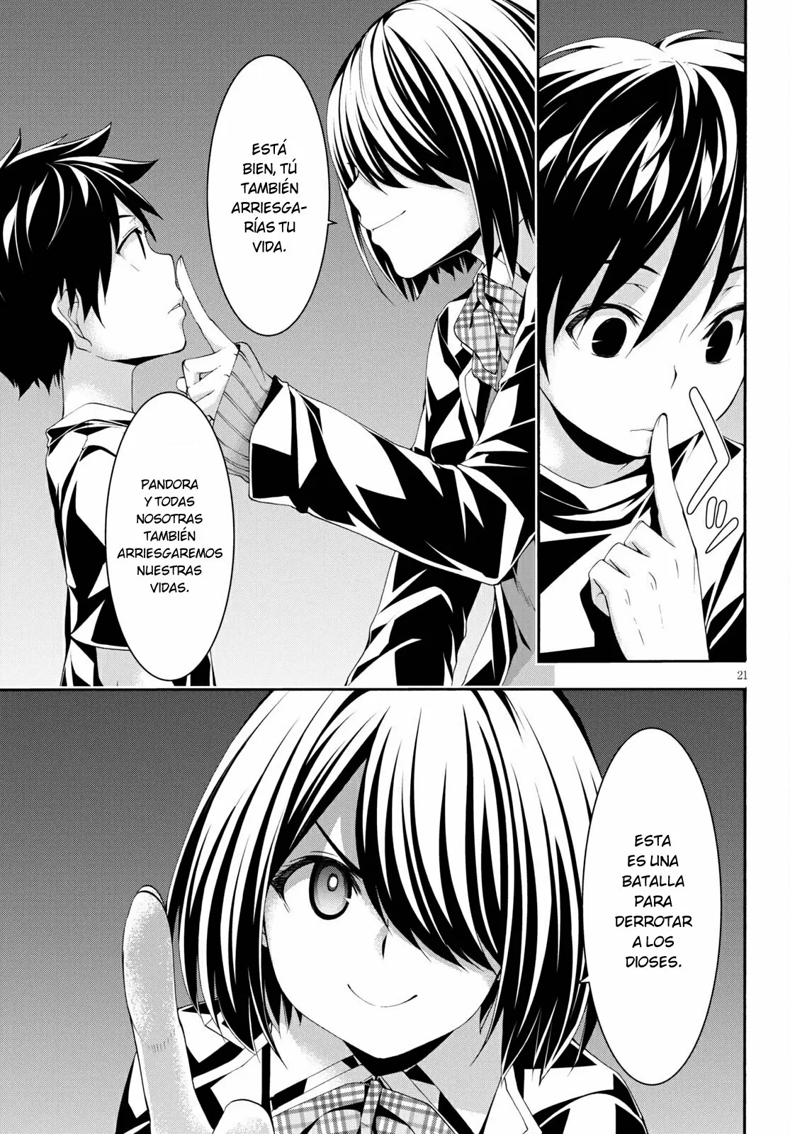 Trinity Seven capítulo 128, página 21
