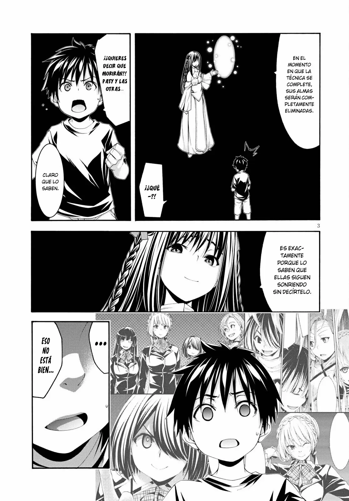Trinity Seven capítulo 129, página 3