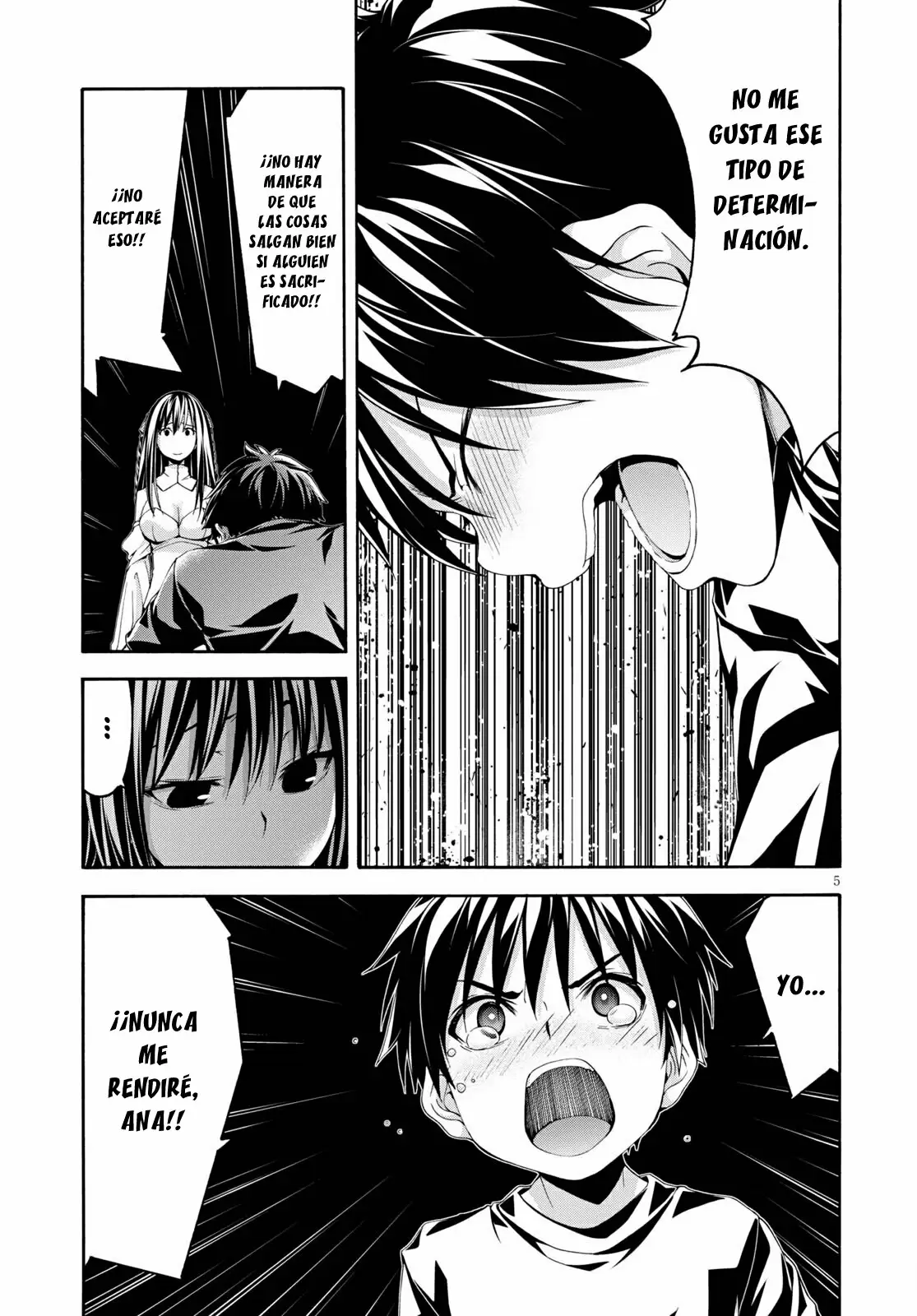 Trinity Seven capítulo 129, página 5