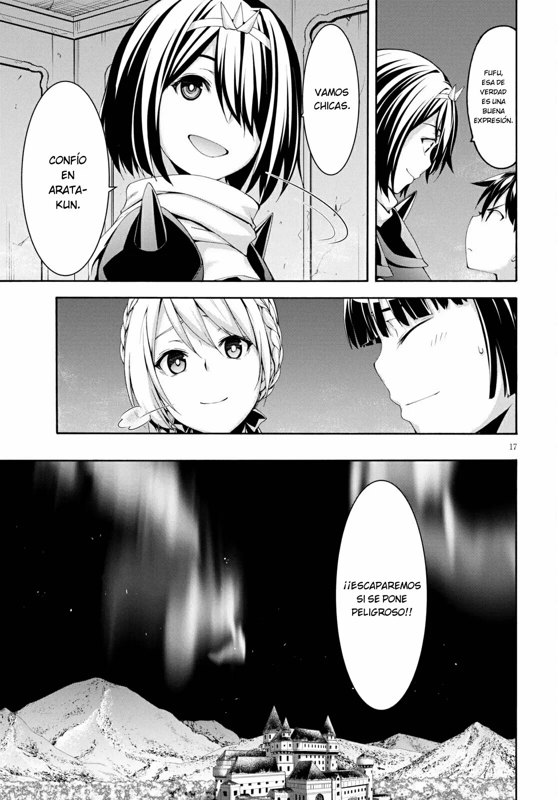 Trinity Seven capítulo 129, página 17