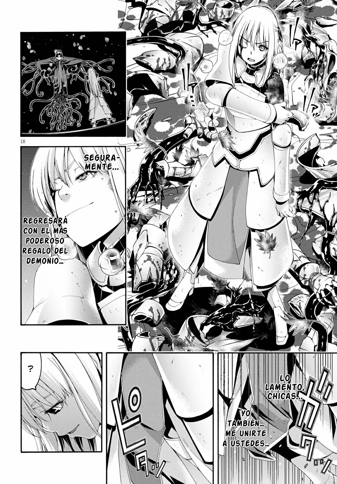Trinity Seven capítulo 129, página 18