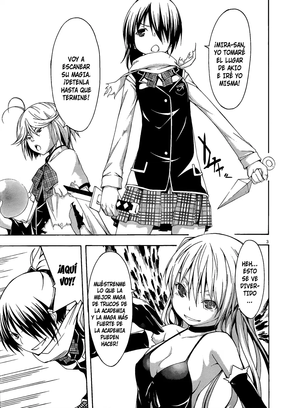 Trinity Seven capítulo 13, página 6