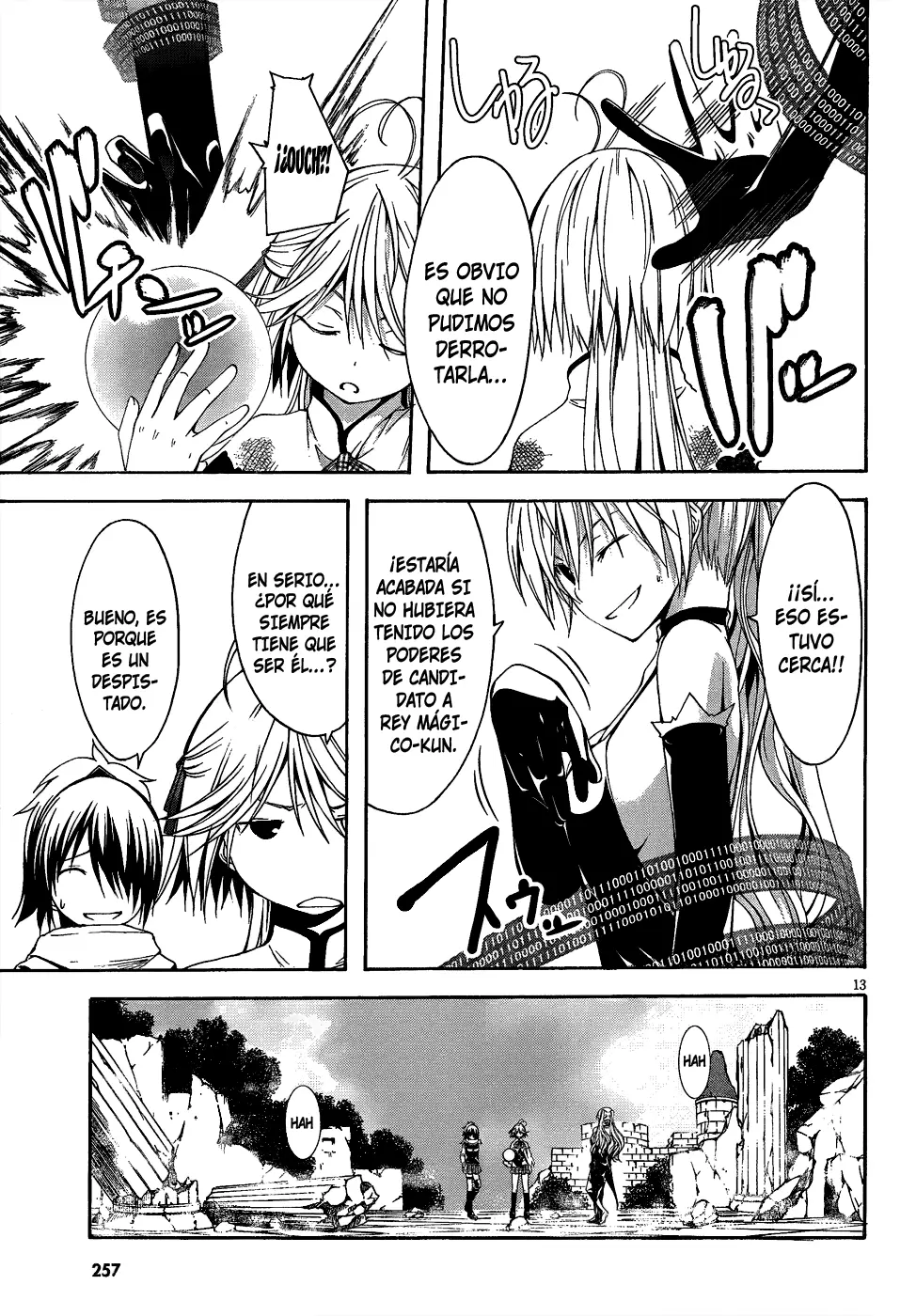 Trinity Seven capítulo 13, página 16