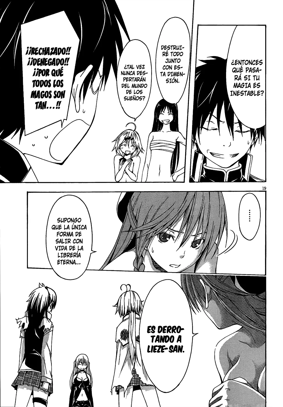 Trinity Seven capítulo 13, página 22