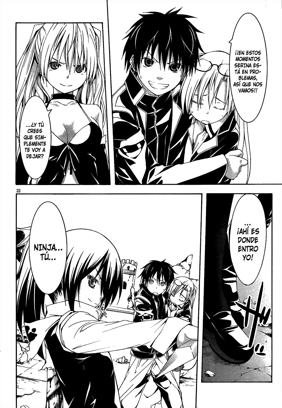 Trinity Seven capítulo 13, página 25