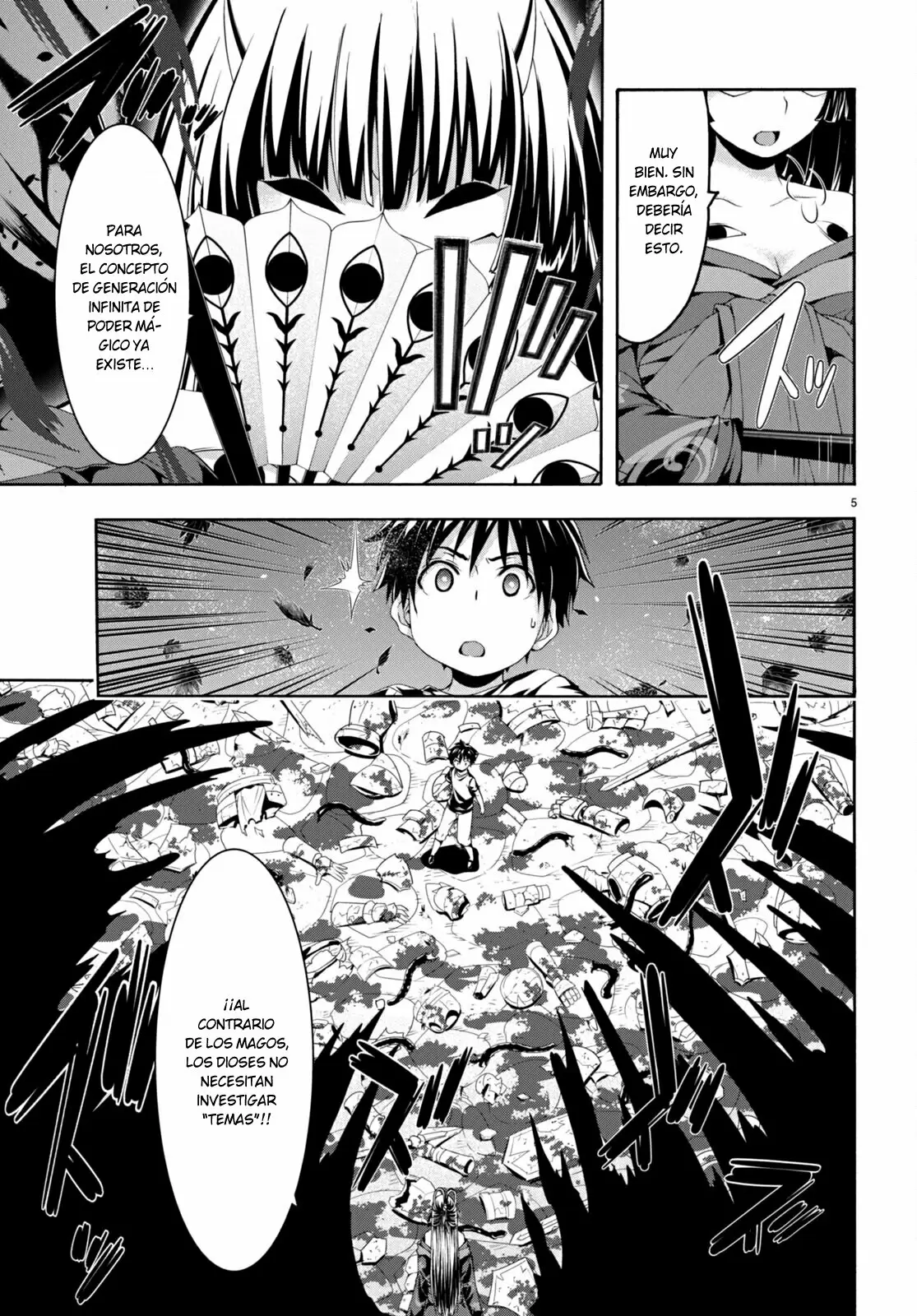 Trinity Seven capítulo 130, página 5