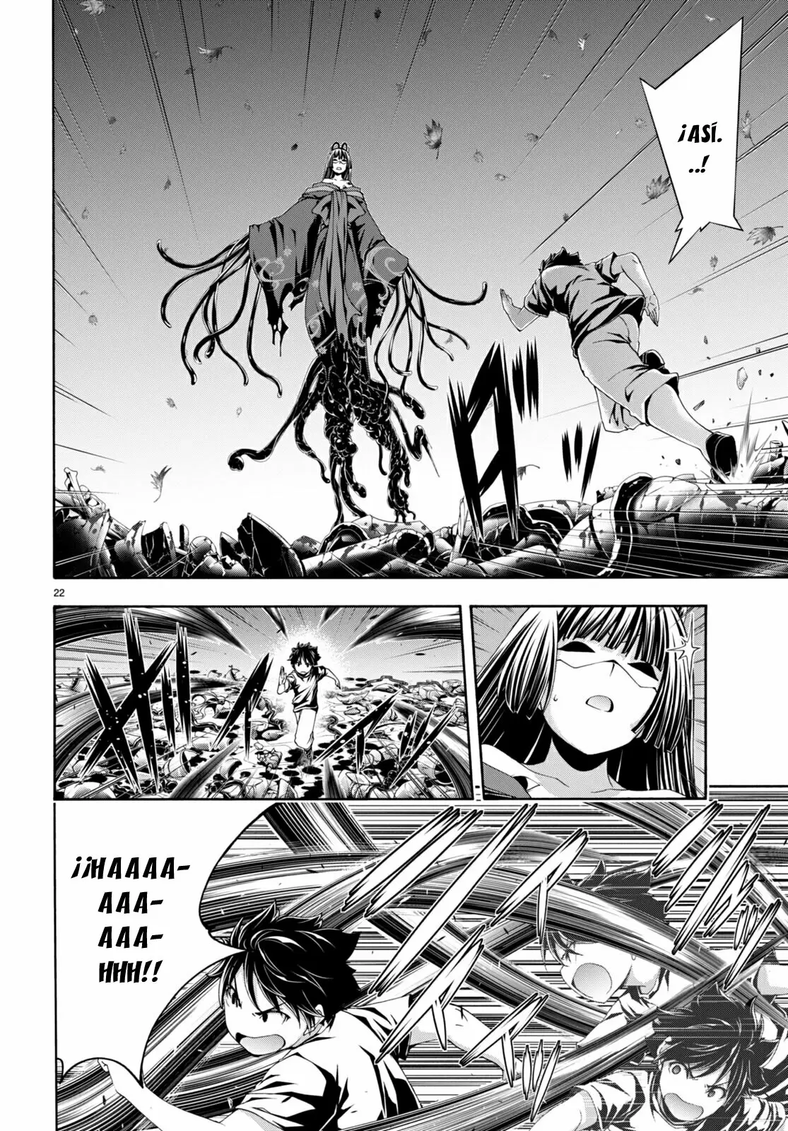Trinity Seven capítulo 130, página 21