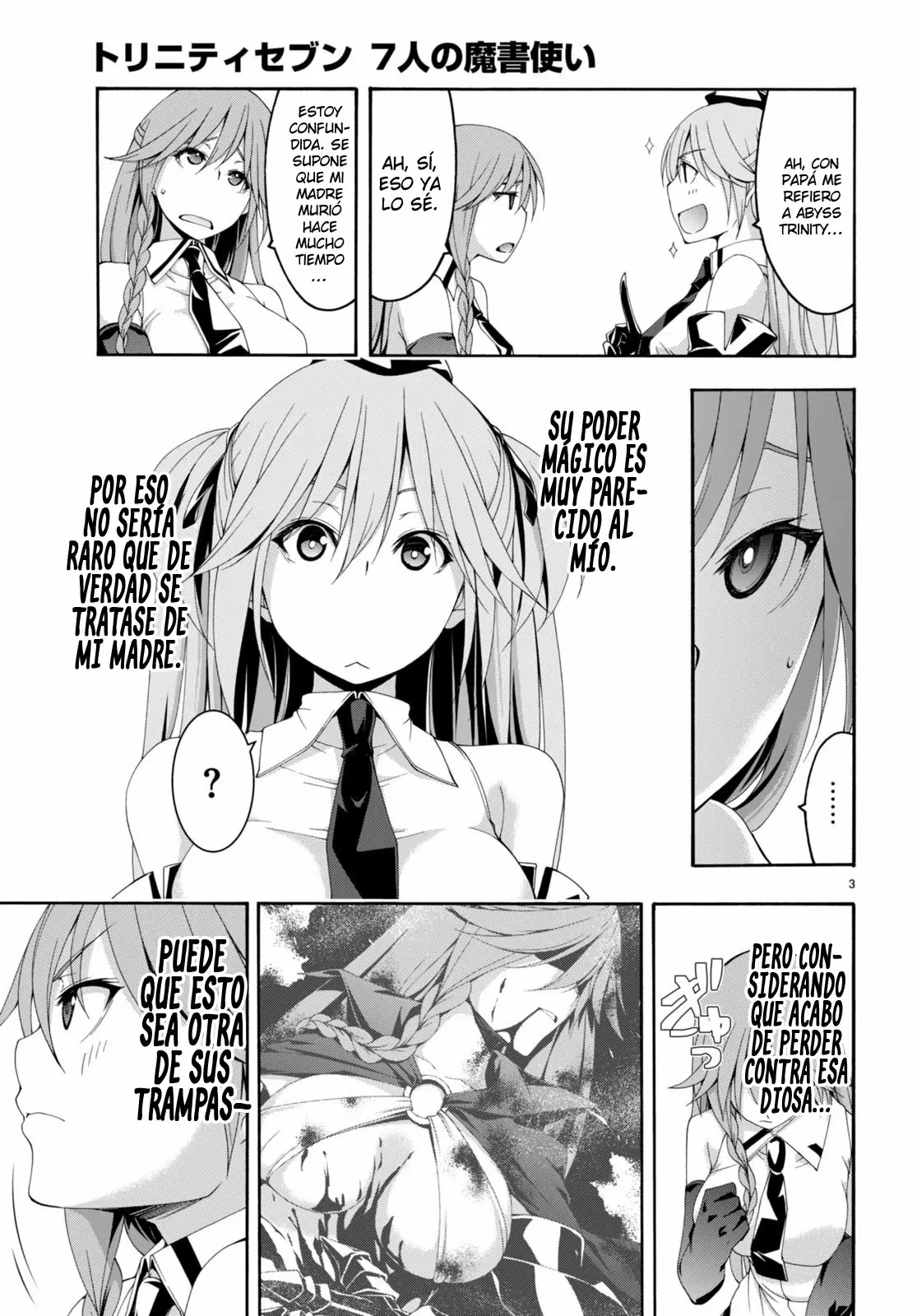 Trinity Seven capítulo 132, página 7