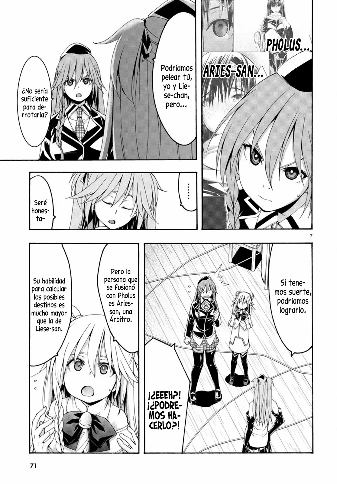 Trinity Seven capítulo 133, página 8