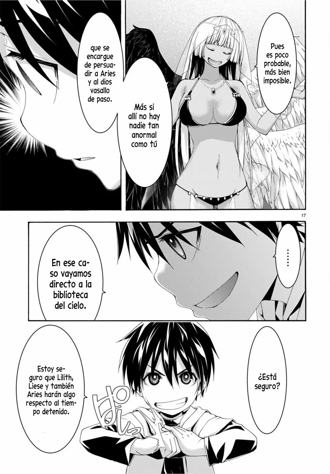 Trinity Seven capítulo 133, página 18