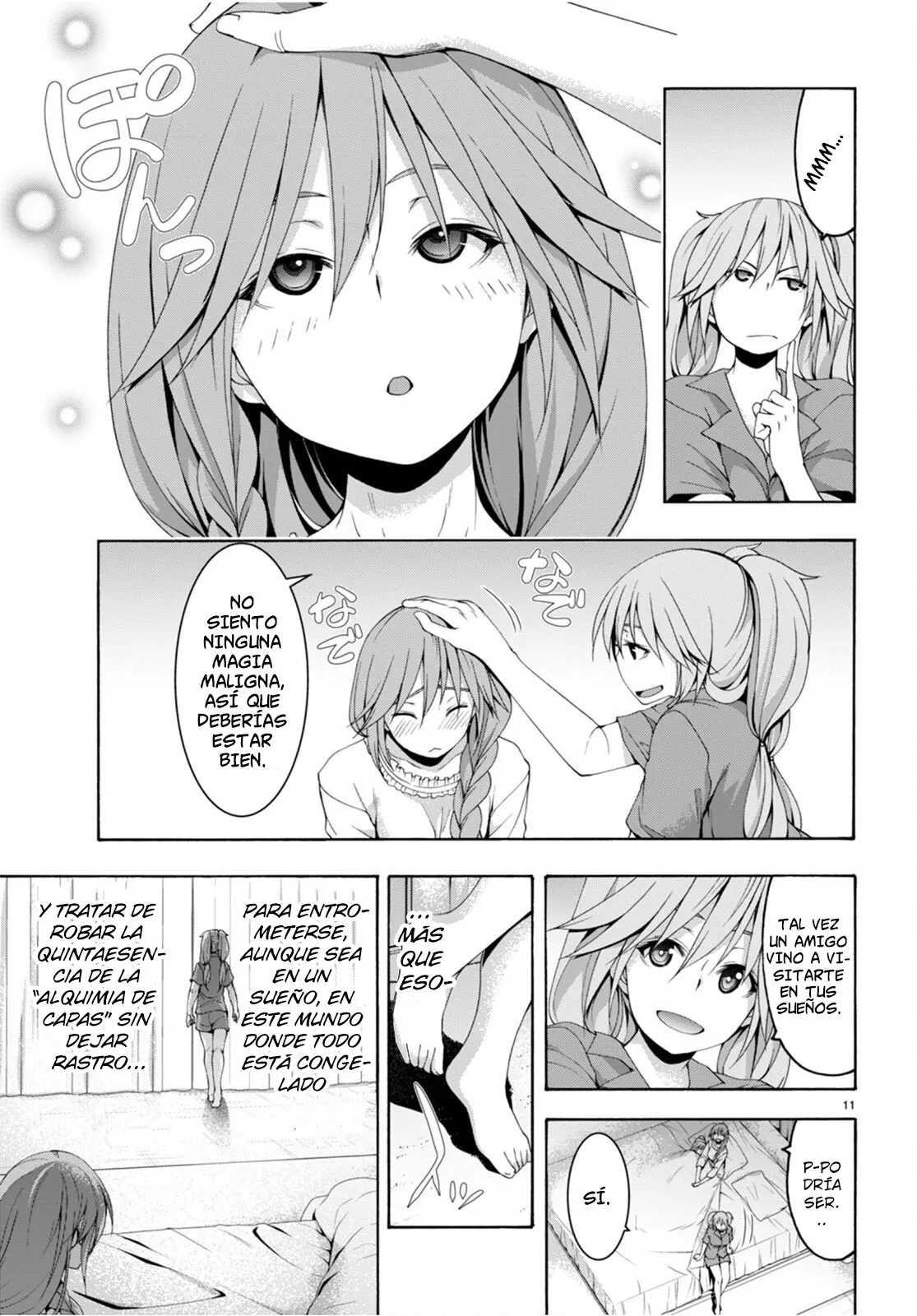 Trinity Seven capítulo 134, página 12