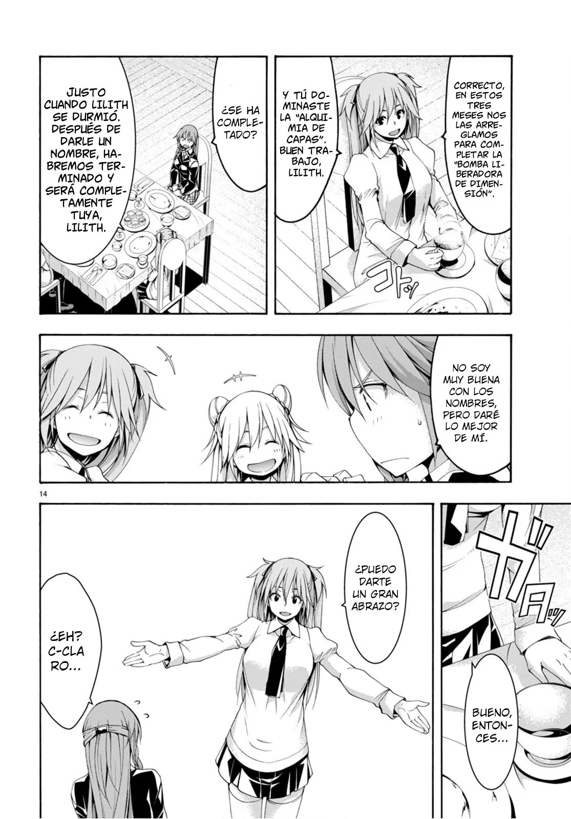 Trinity Seven capítulo 134, página 15