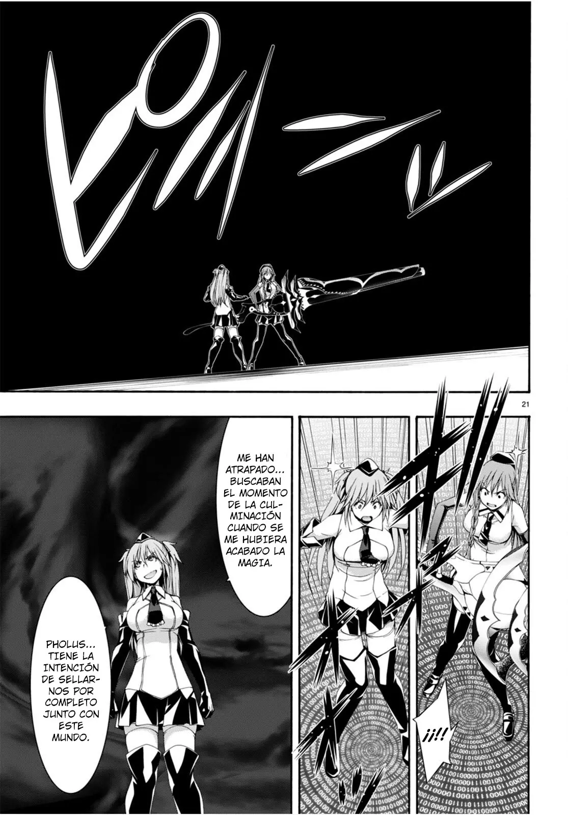Trinity Seven capítulo 134, página 21