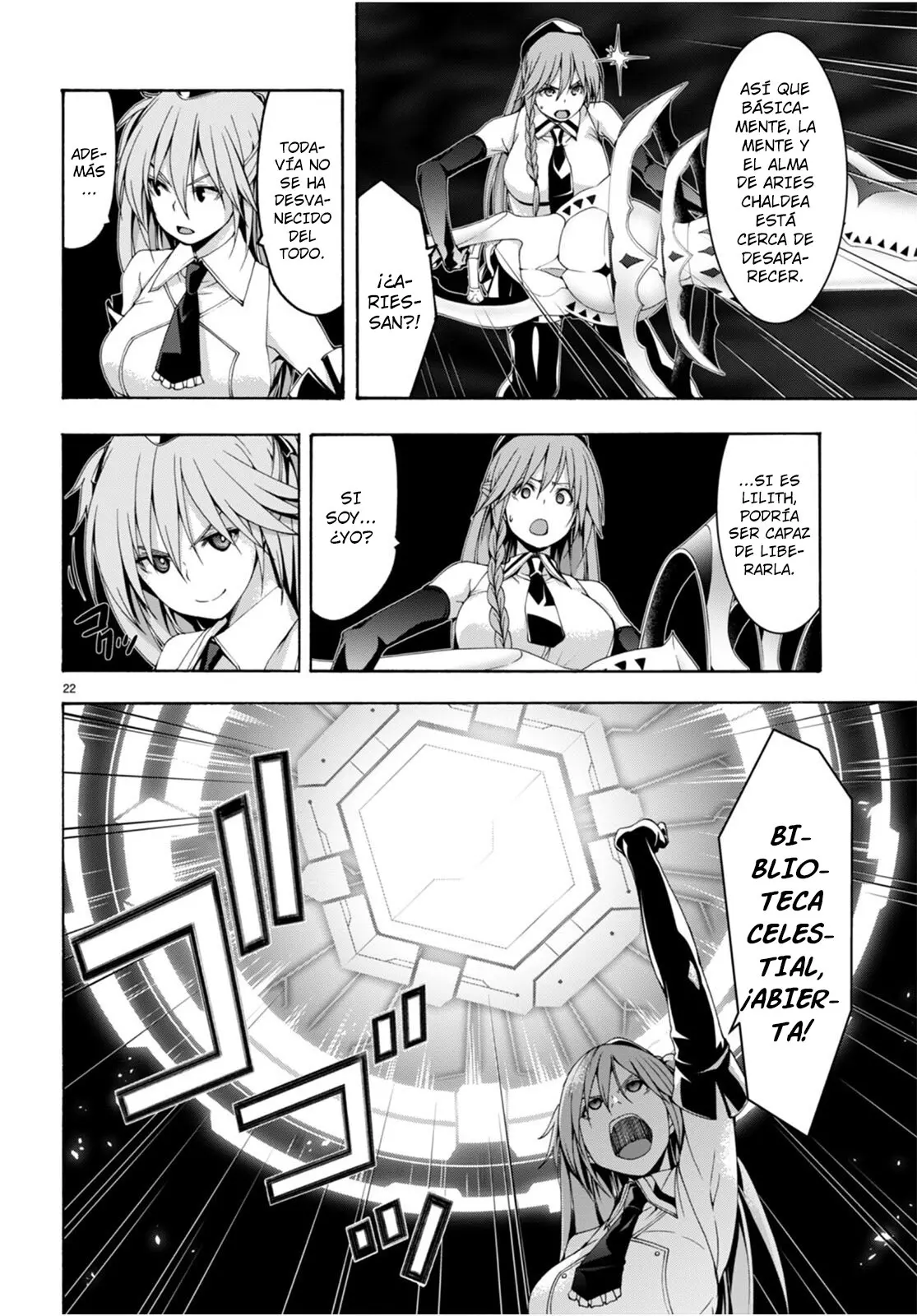 Trinity Seven capítulo 134, página 22