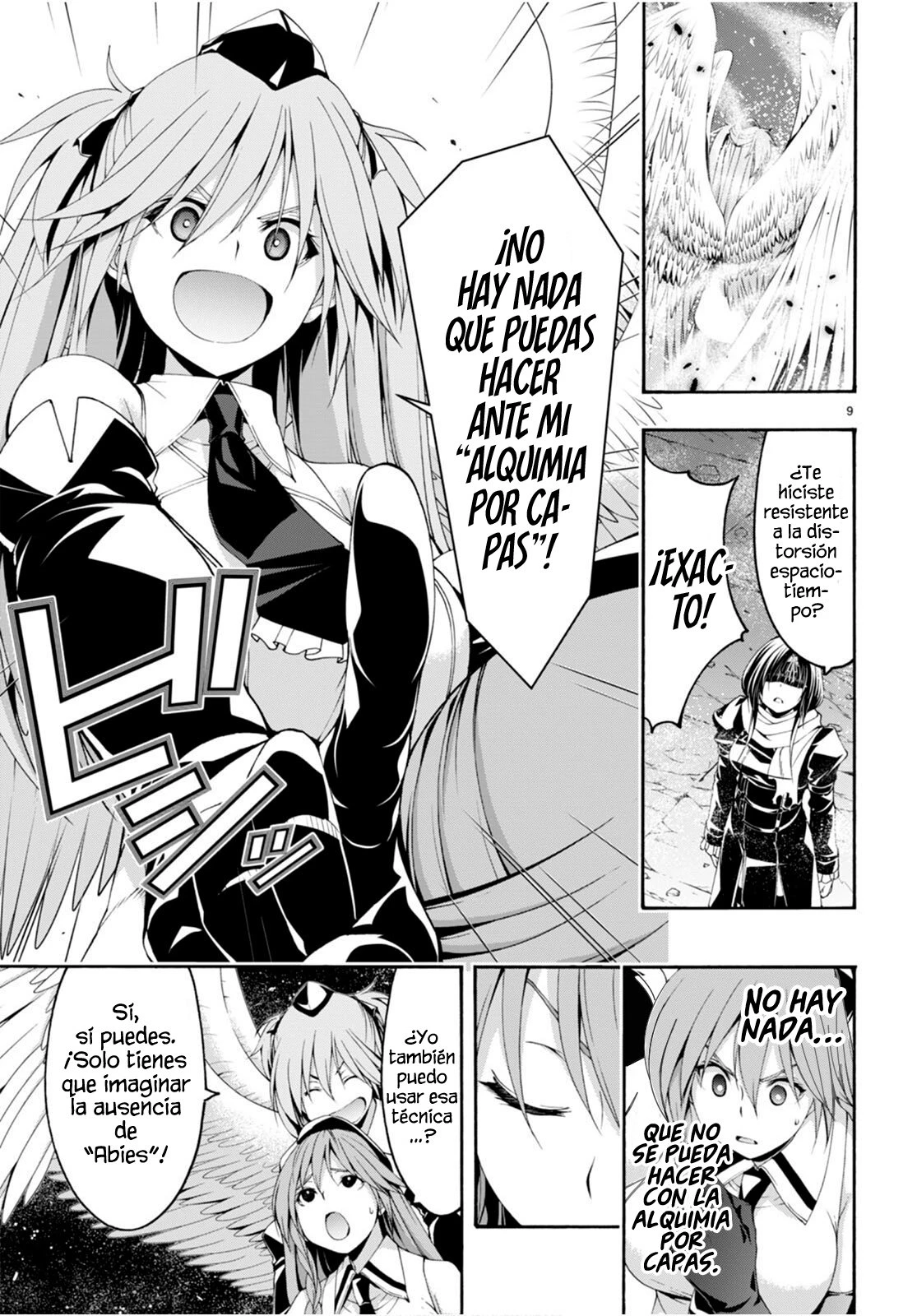 Trinity Seven capítulo 135, página 10