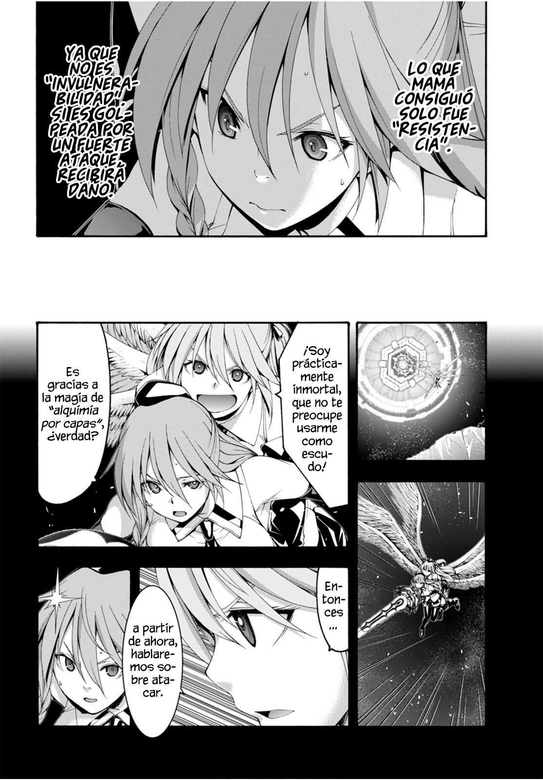 Trinity Seven capítulo 135, página 13
