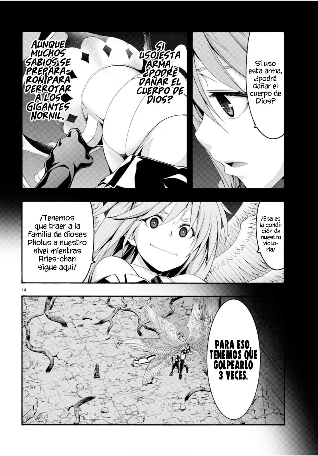 Trinity Seven capítulo 135, página 15