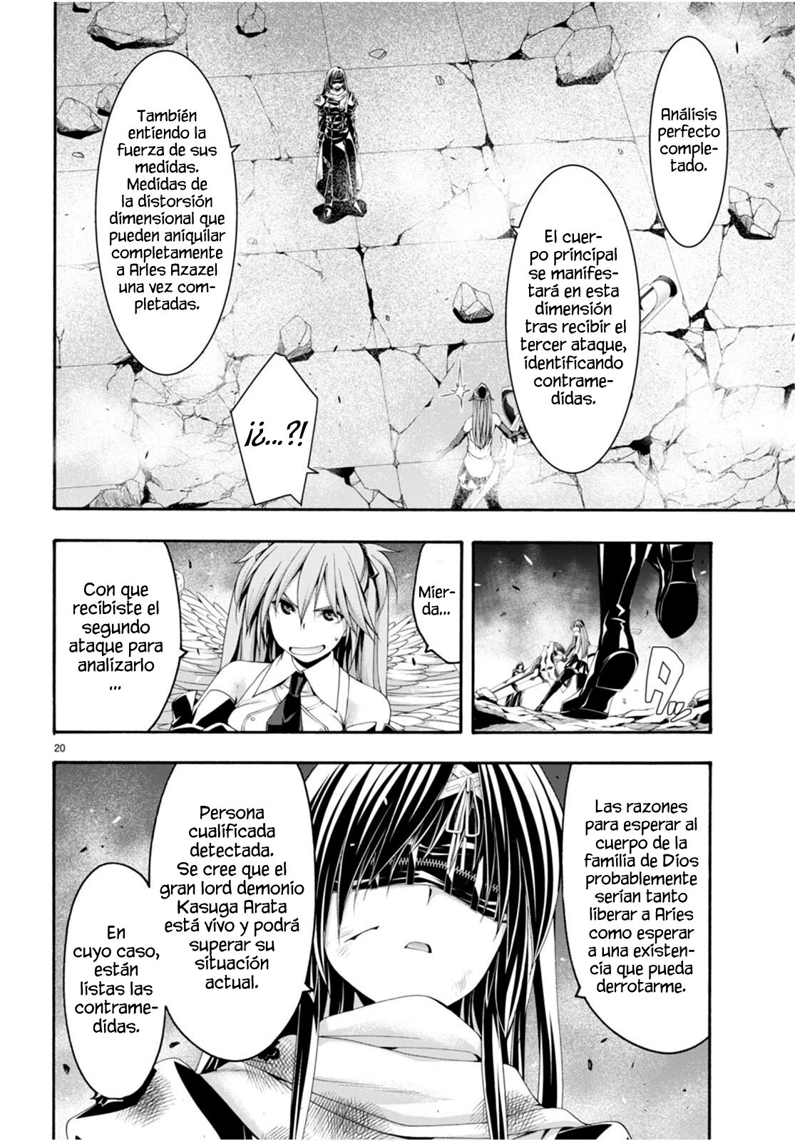 Trinity Seven capítulo 135, página 20