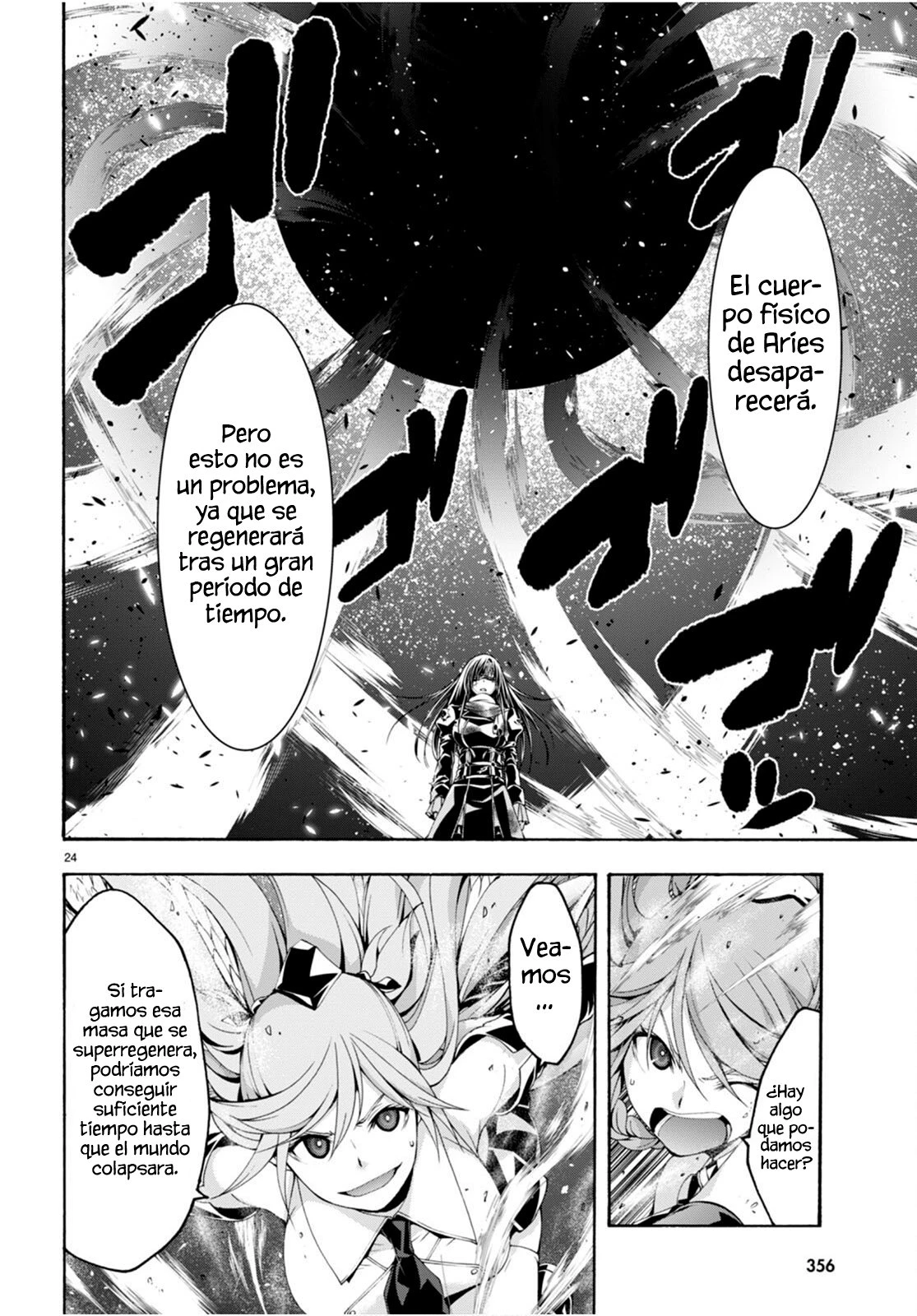 Trinity Seven capítulo 135, página 24