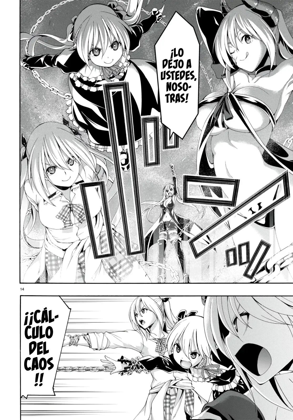 Trinity Seven capítulo 137, página 16