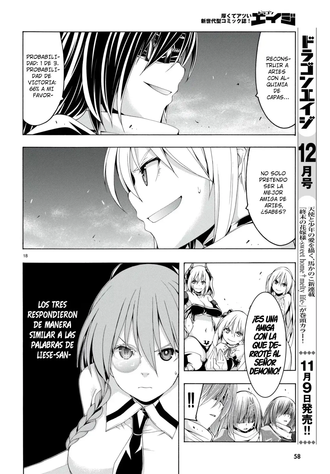 Trinity Seven capítulo 137, página 20