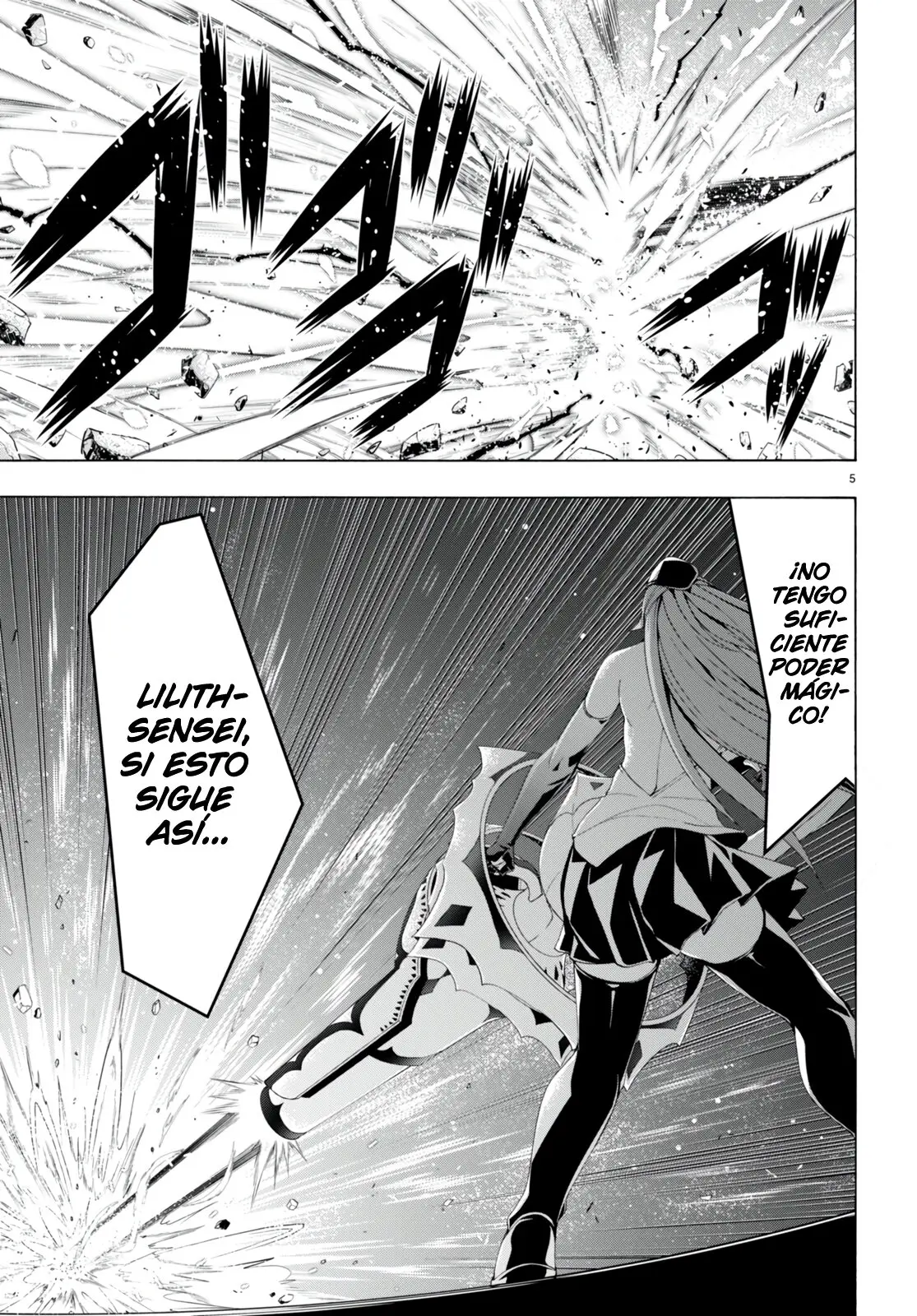 Trinity Seven capítulo 138, página 6