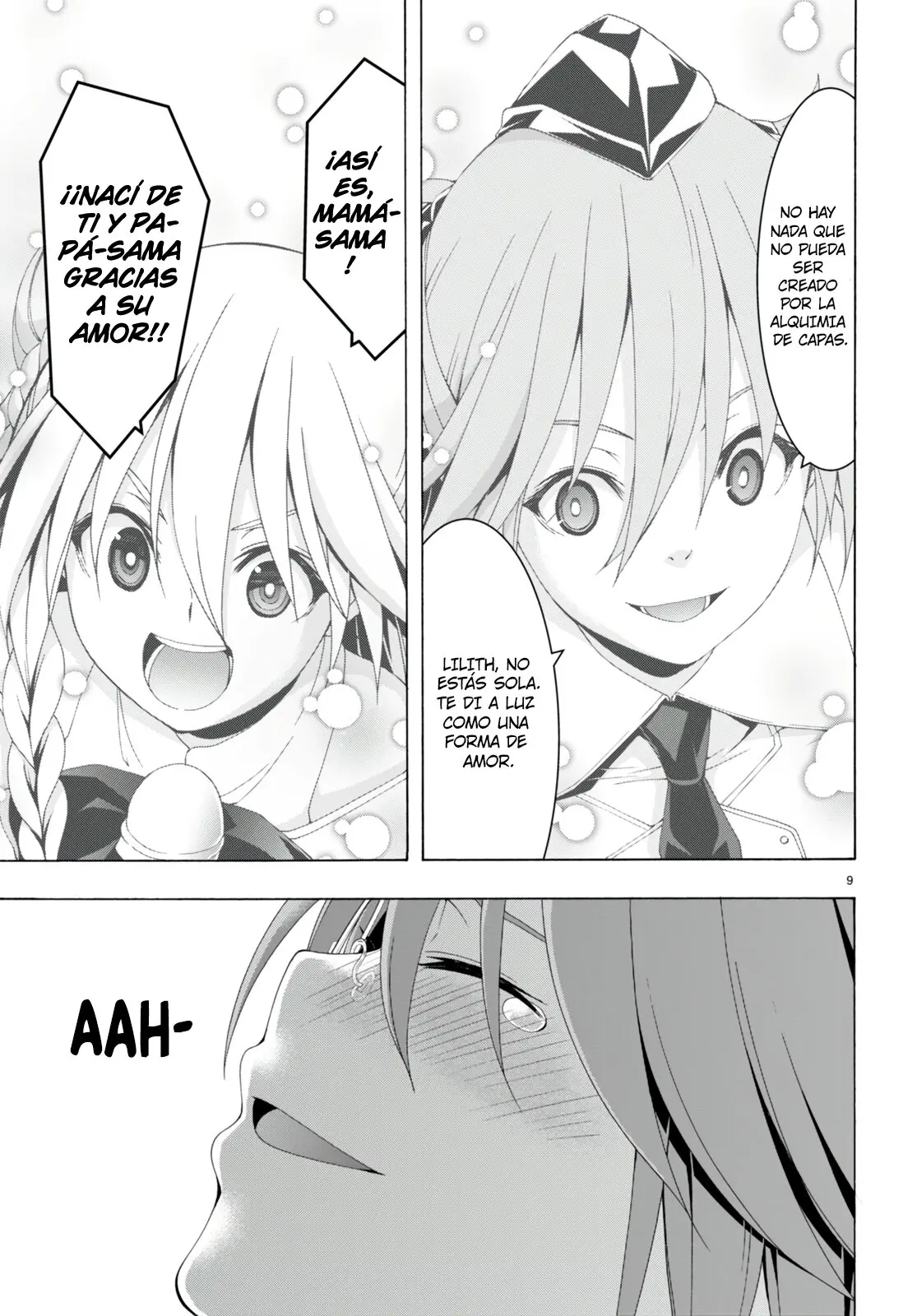 Trinity Seven capítulo 138, página 9