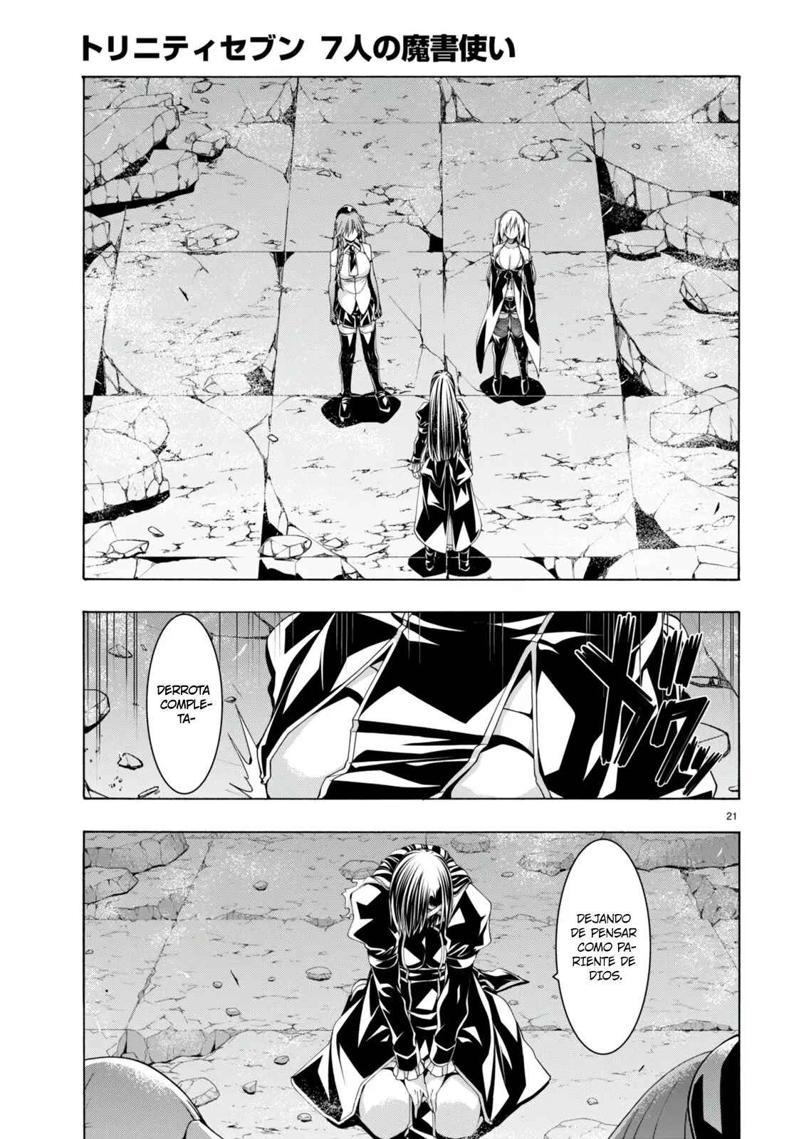 Trinity Seven capítulo 138, página 20