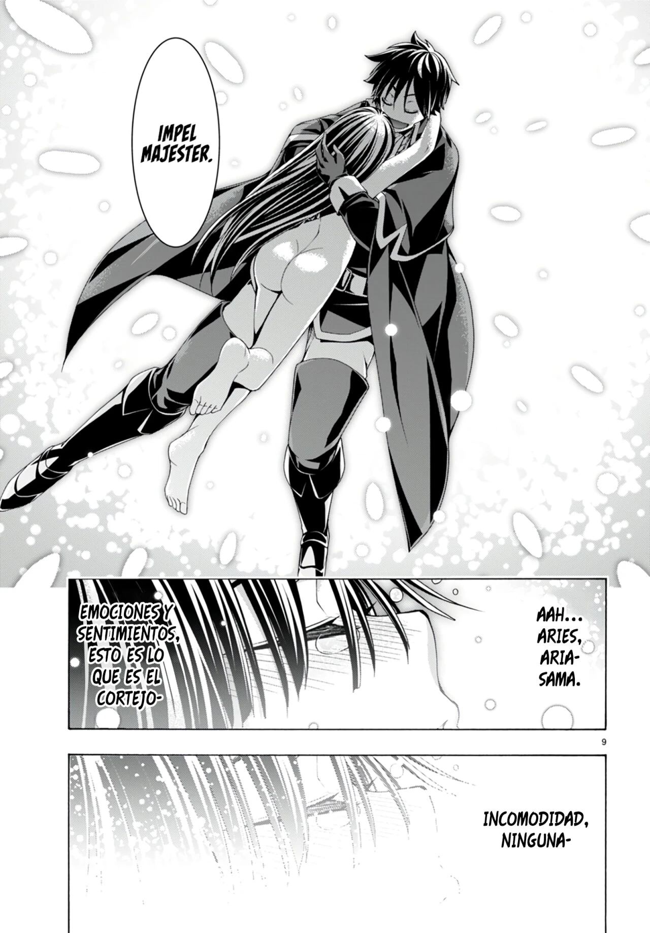 Trinity Seven capítulo 139, página 10