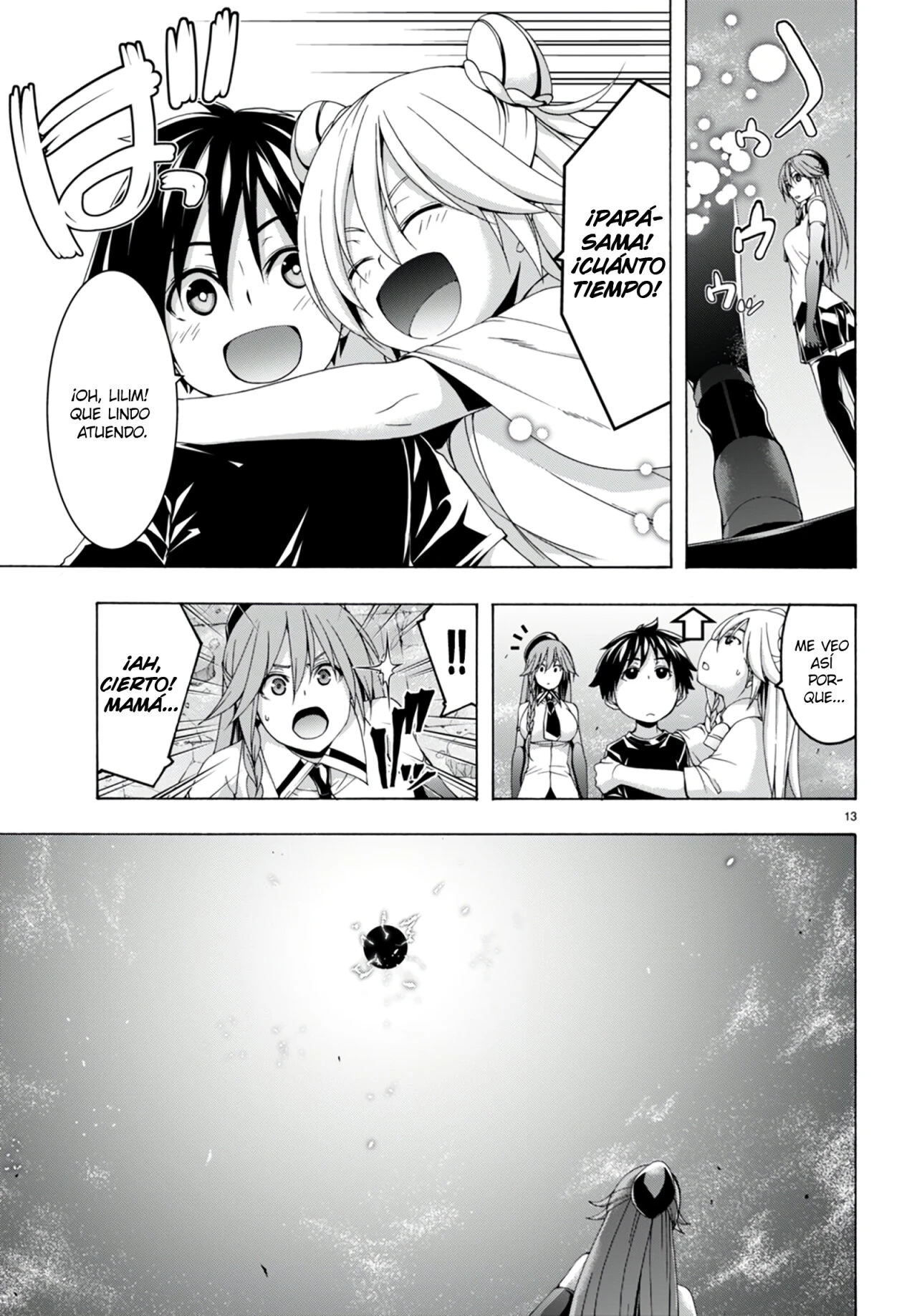 Trinity Seven capítulo 139, página 14