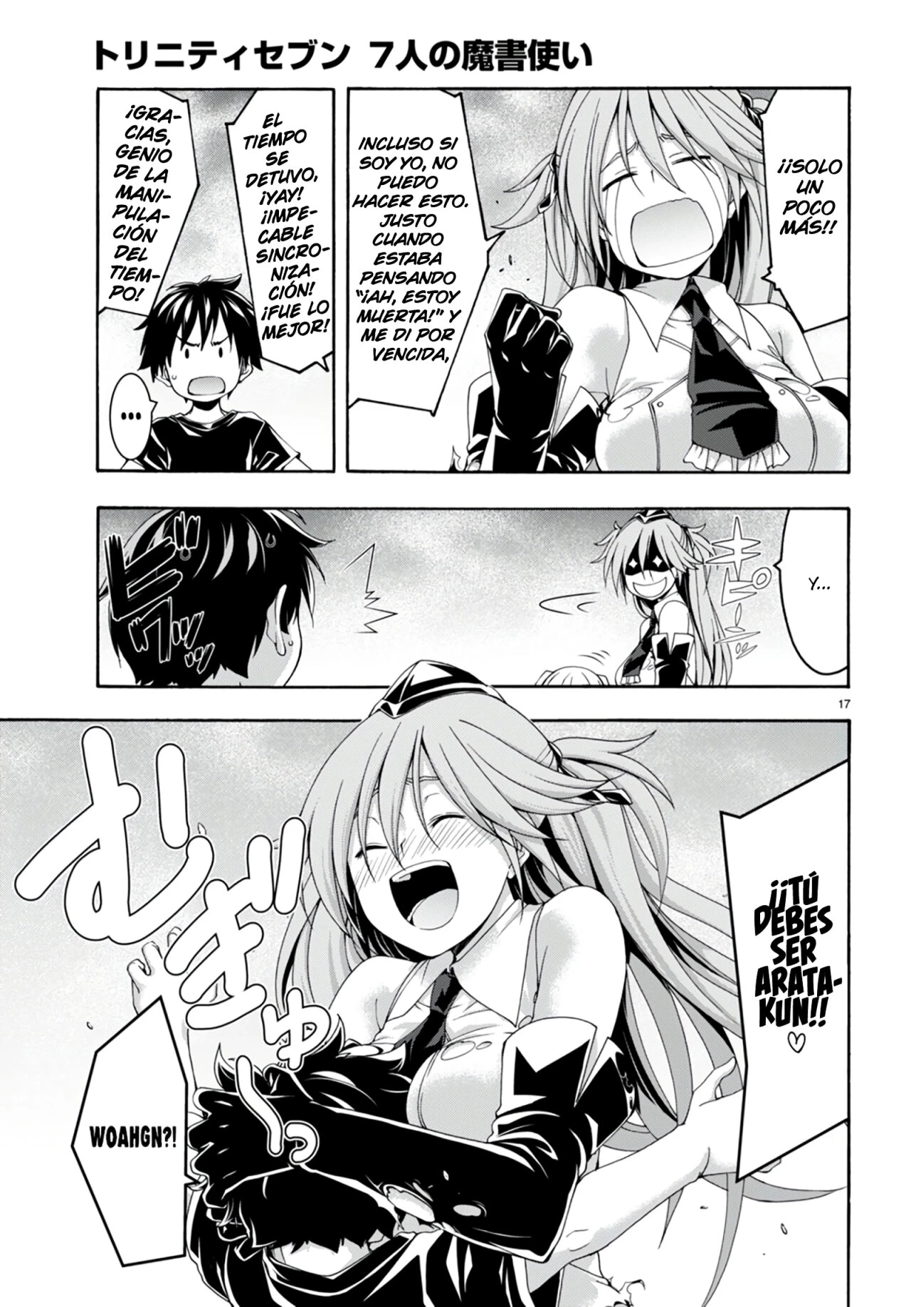 Trinity Seven capítulo 139, página 18