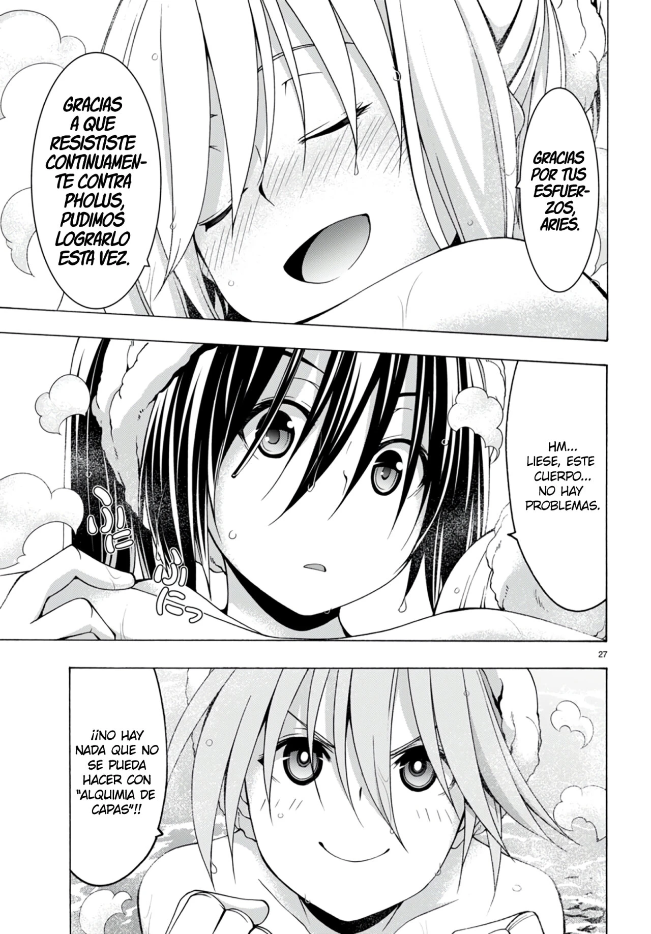 Trinity Seven capítulo 139, página 27