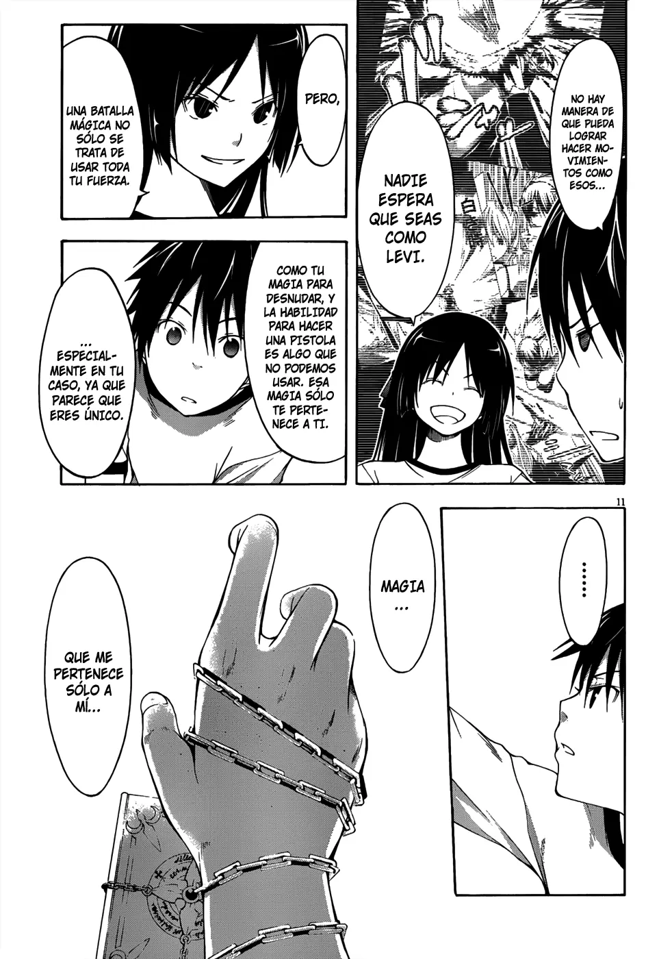 Trinity Seven capítulo 14, página 11