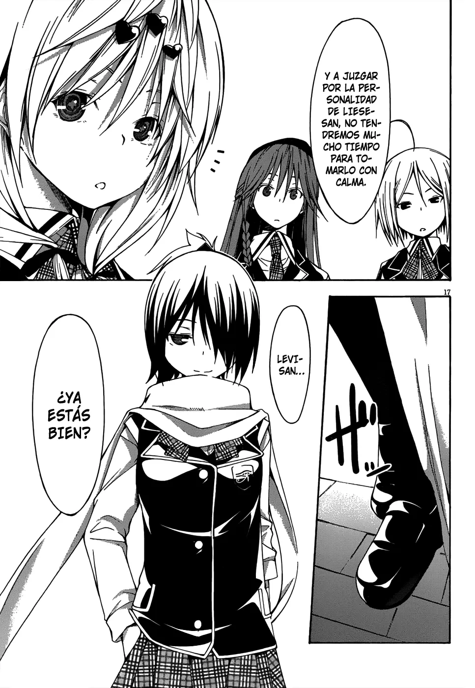 Trinity Seven capítulo 14, página 17