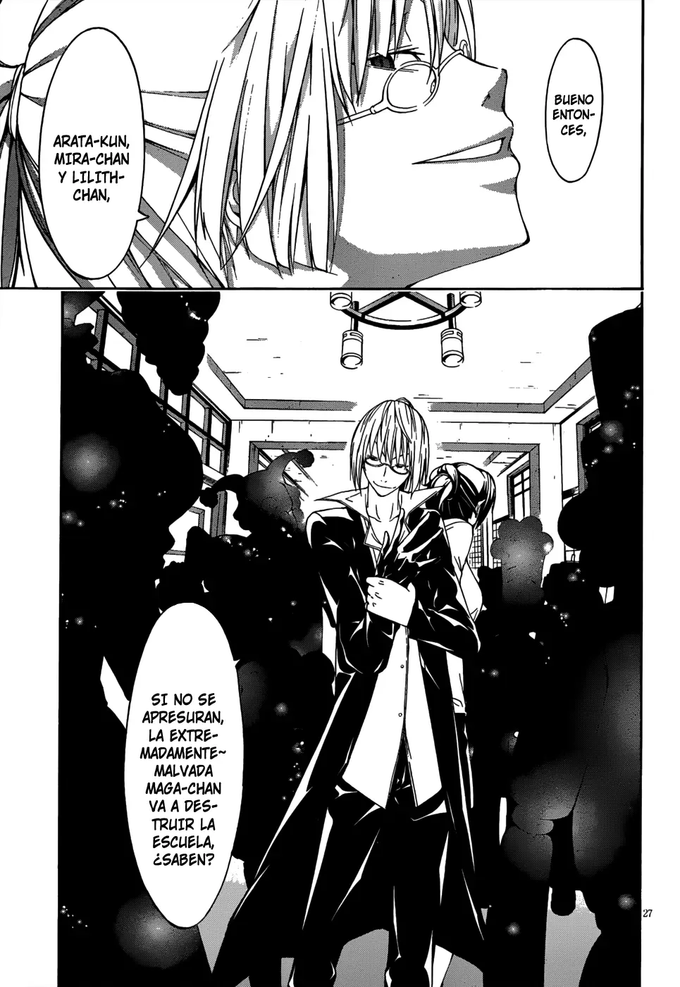 Trinity Seven capítulo 14, página 27