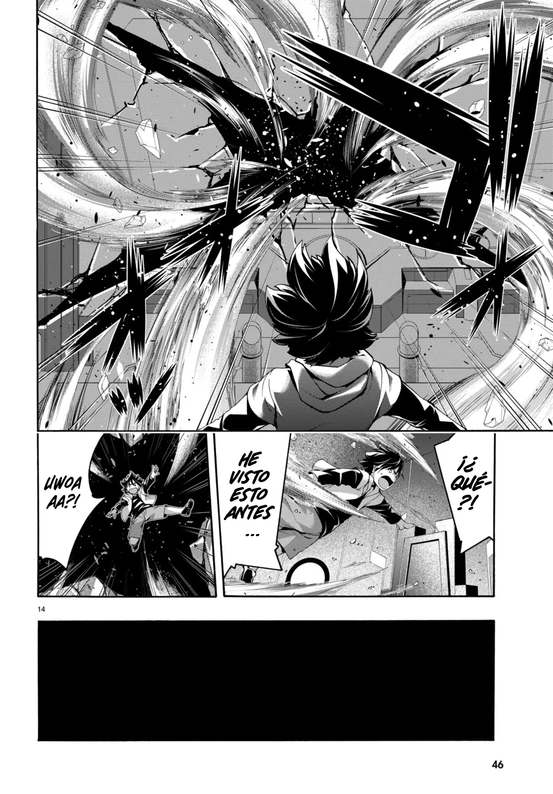 Trinity Seven capítulo 140, página 14