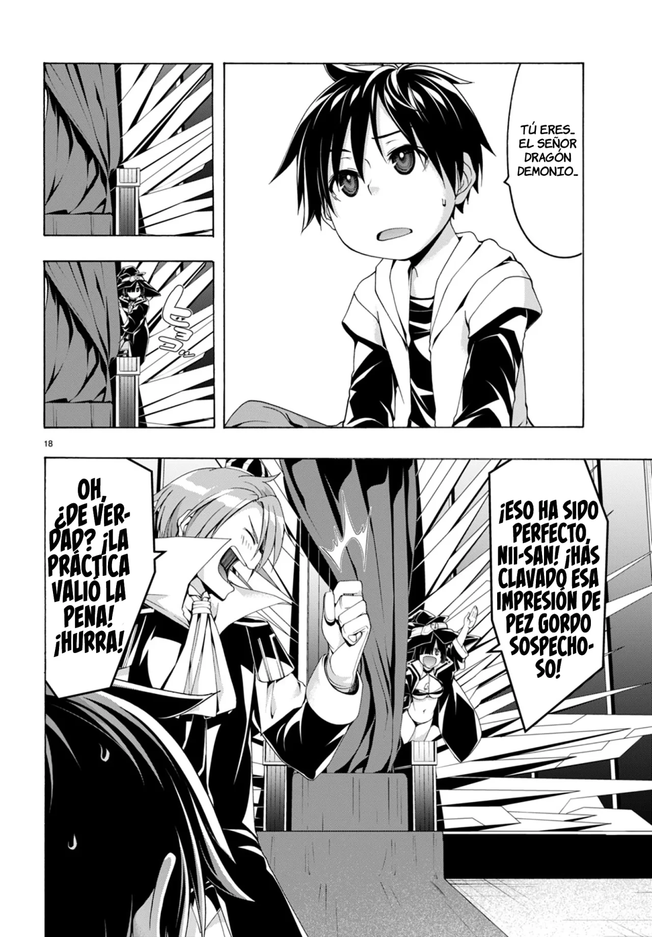 Trinity Seven capítulo 140, página 17