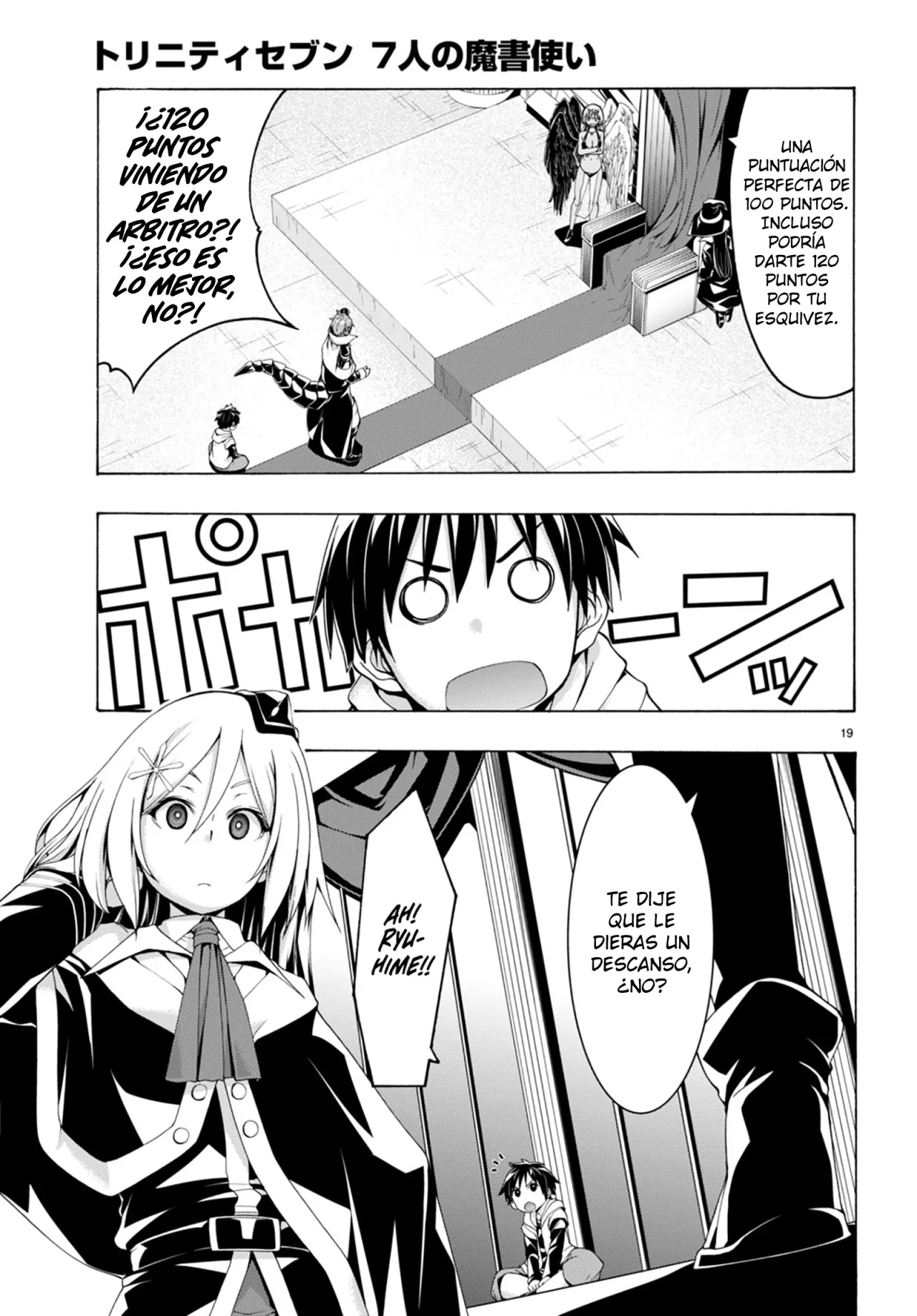 Trinity Seven capítulo 140, página 18