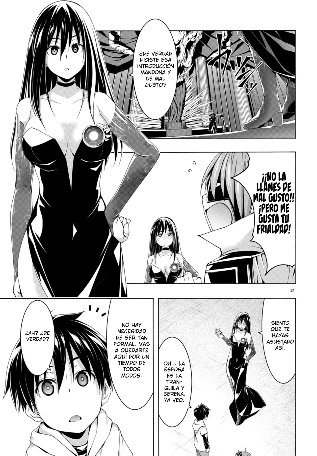 Trinity Seven capítulo 140, página 20