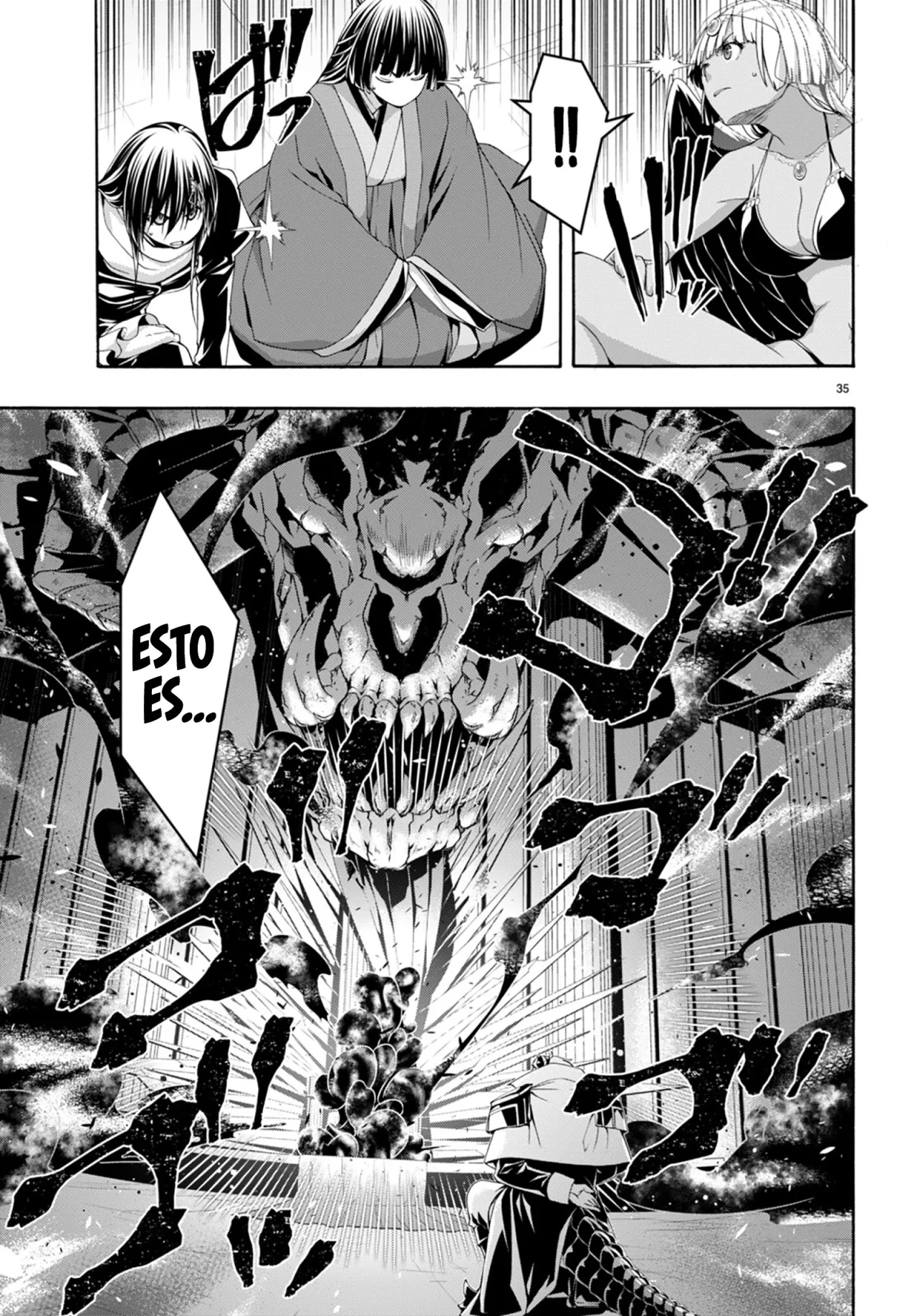 Trinity Seven capítulo 140, página 33