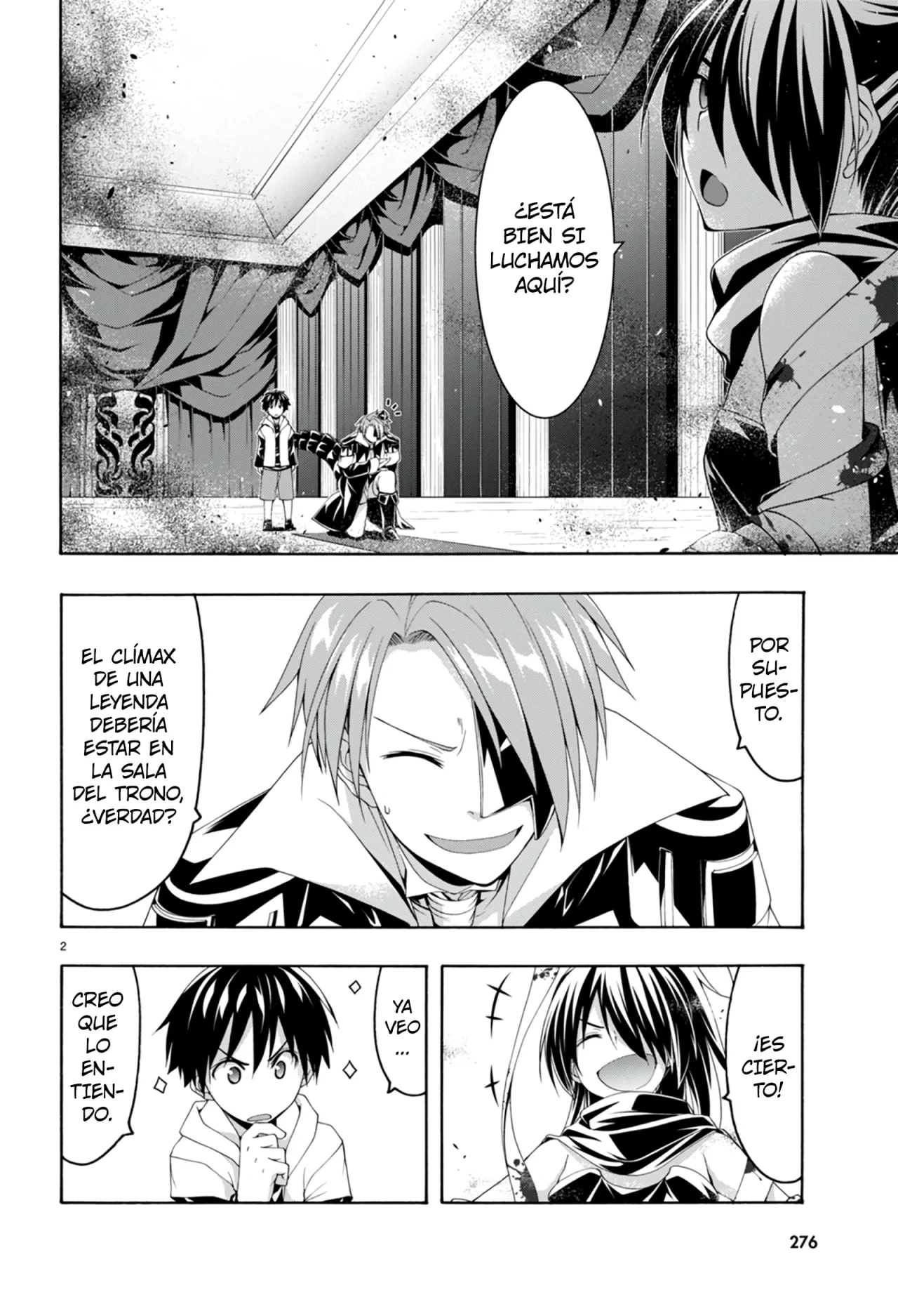 Trinity Seven capítulo 141, página 3